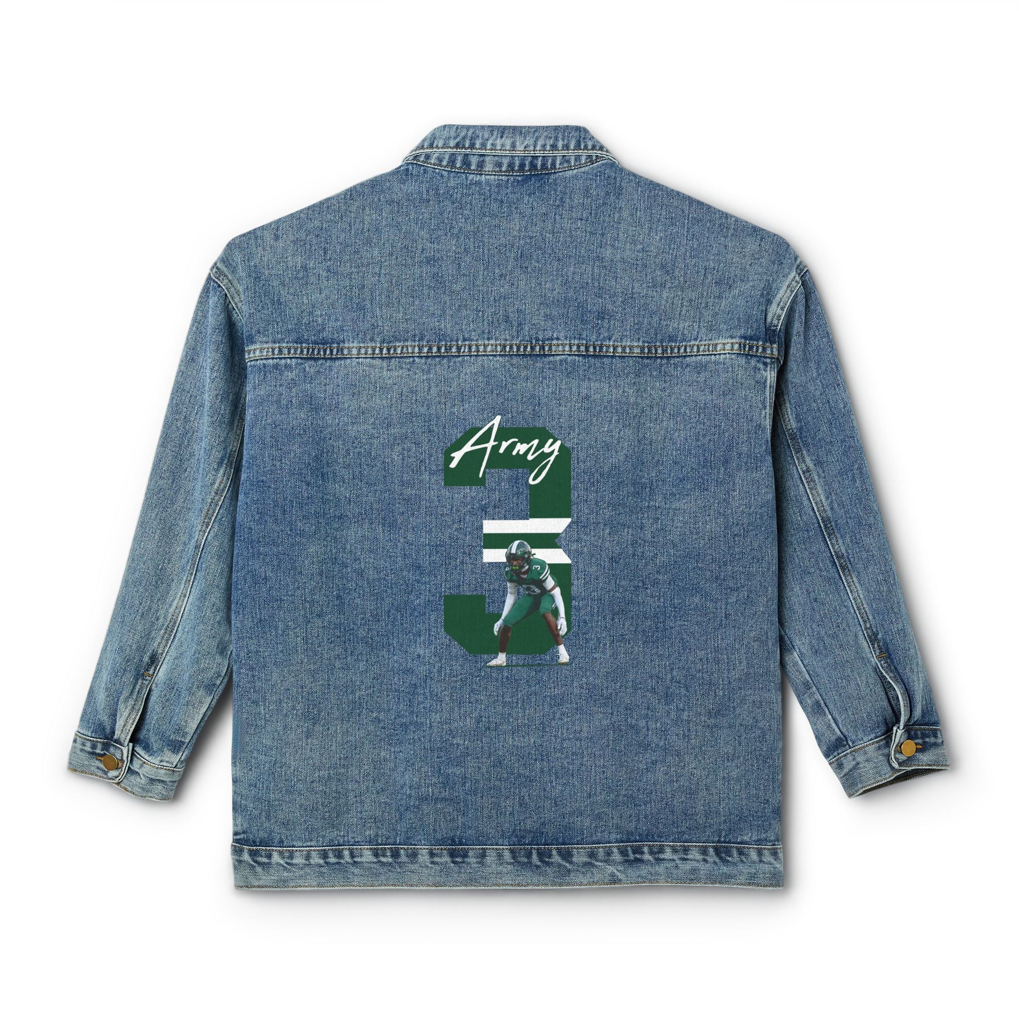 LaMarcus Army Denim Jacket