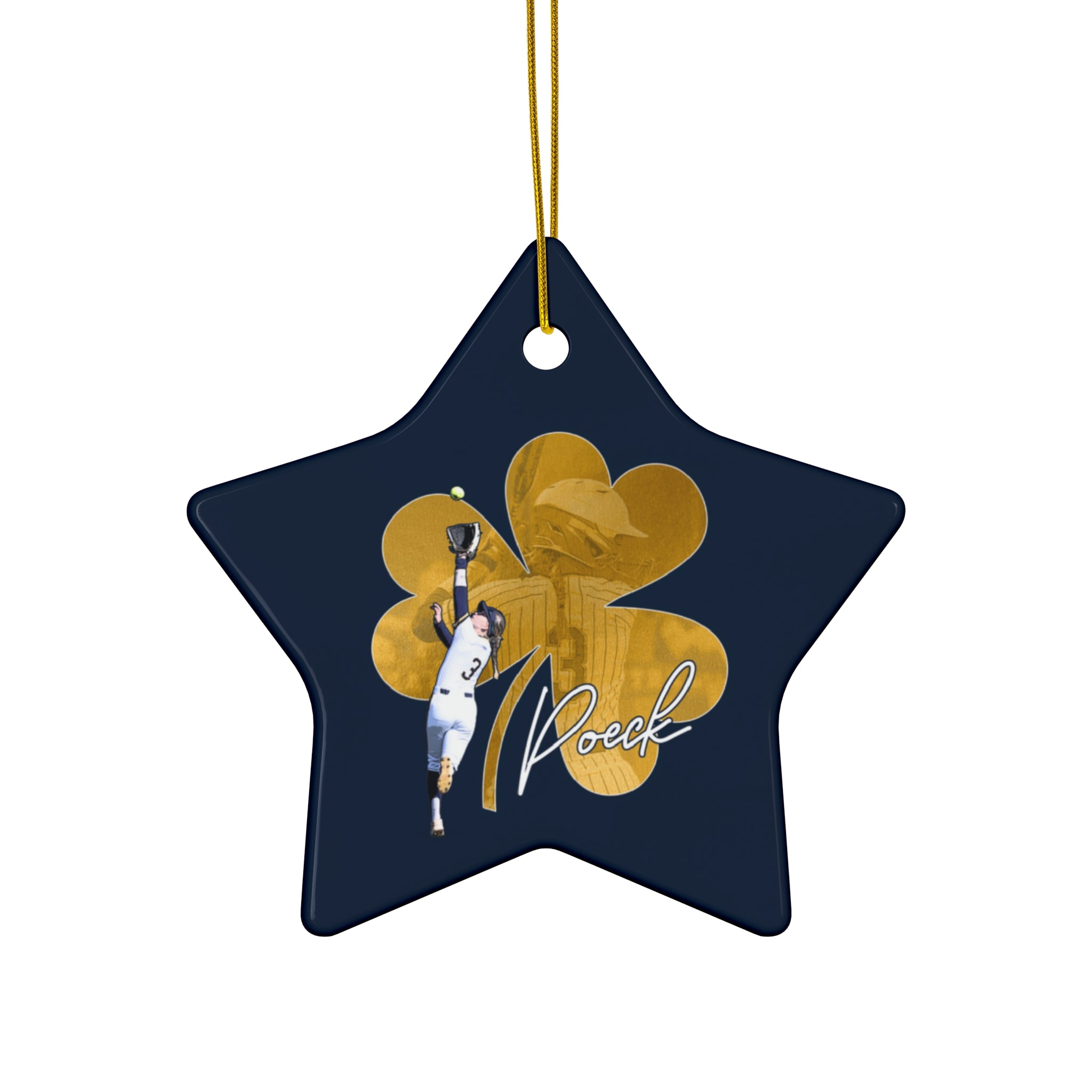Sydny Poeck Ceramic Ornament