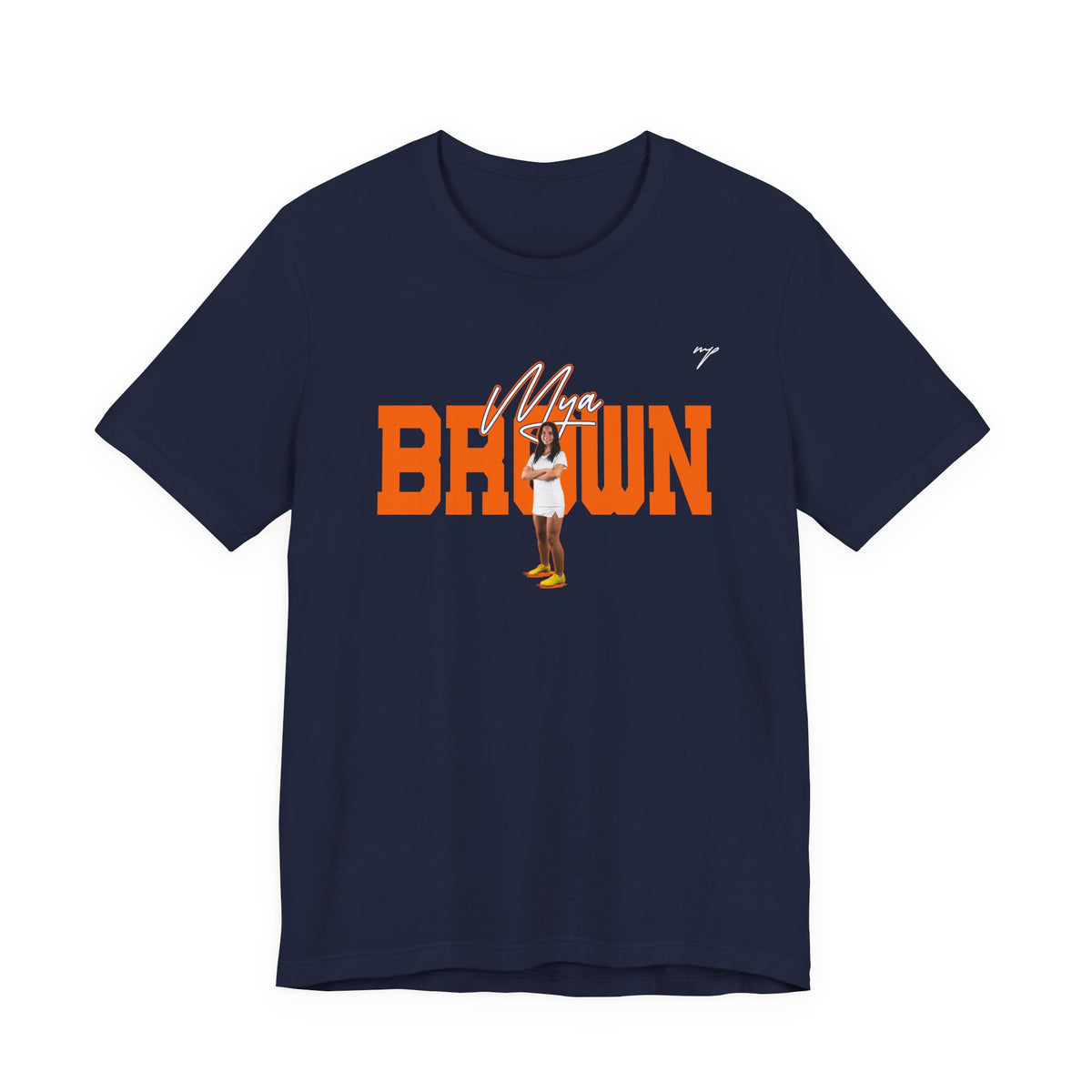 Mya Brown Graphic Tee