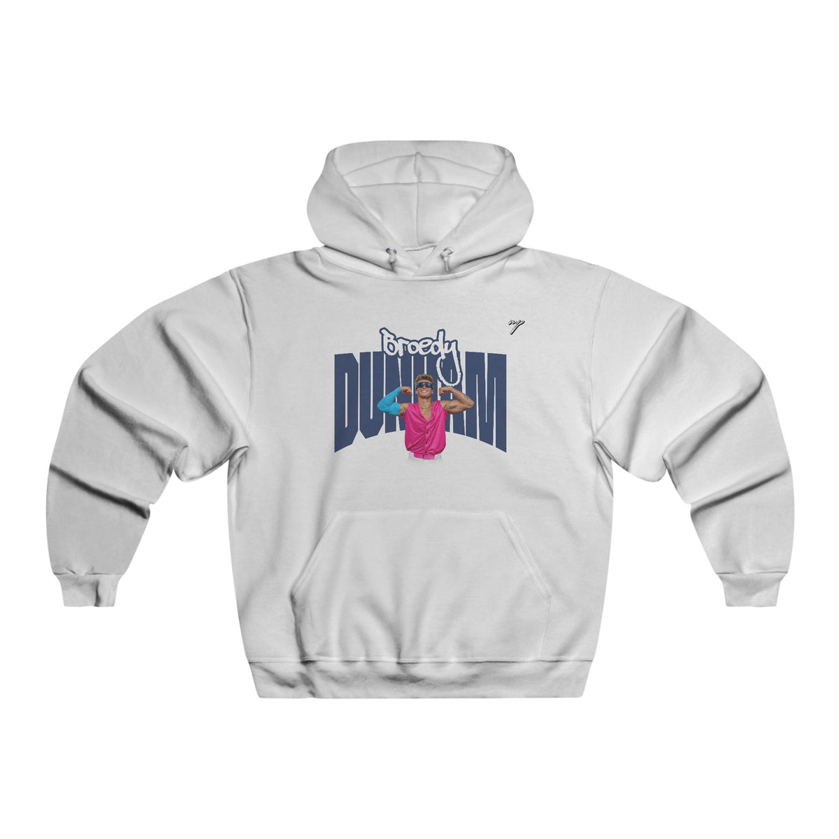 Broedy Dunham Vintage Hoodie (Front + Back)