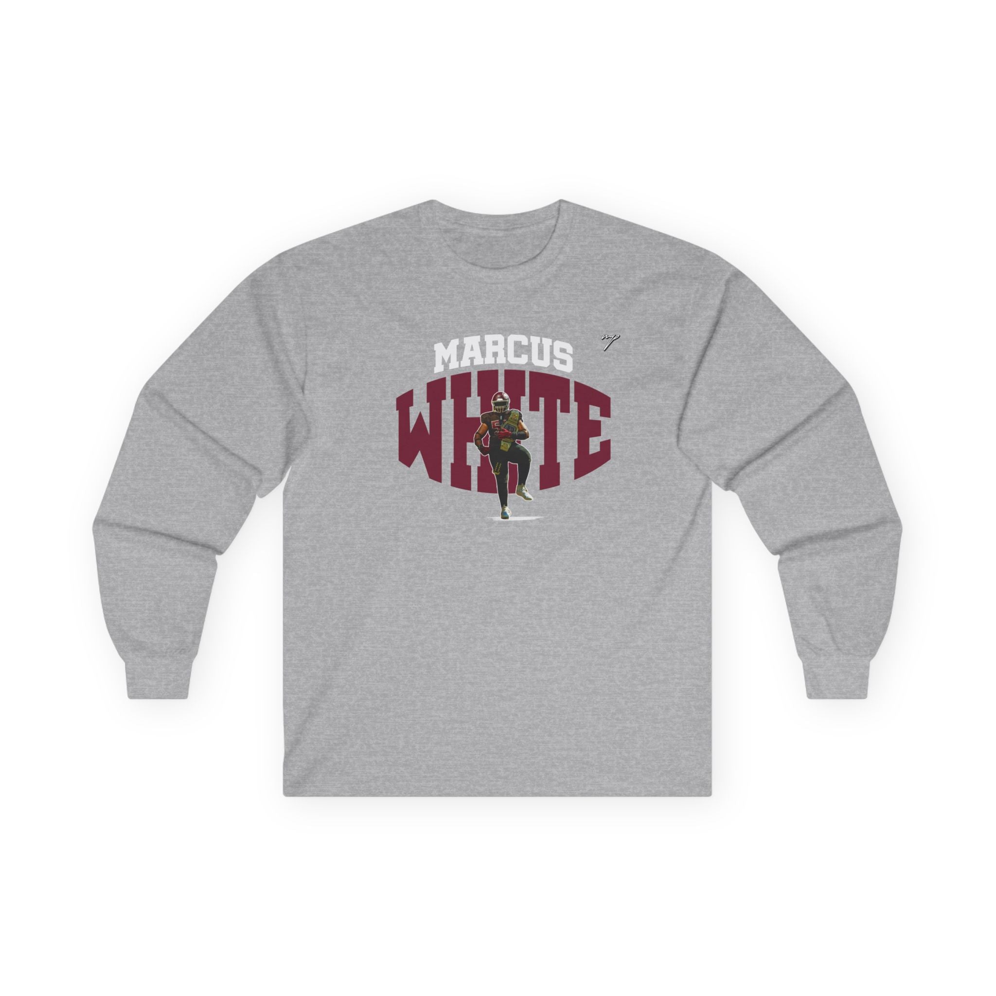 Marcus White Long Sleeve Tee