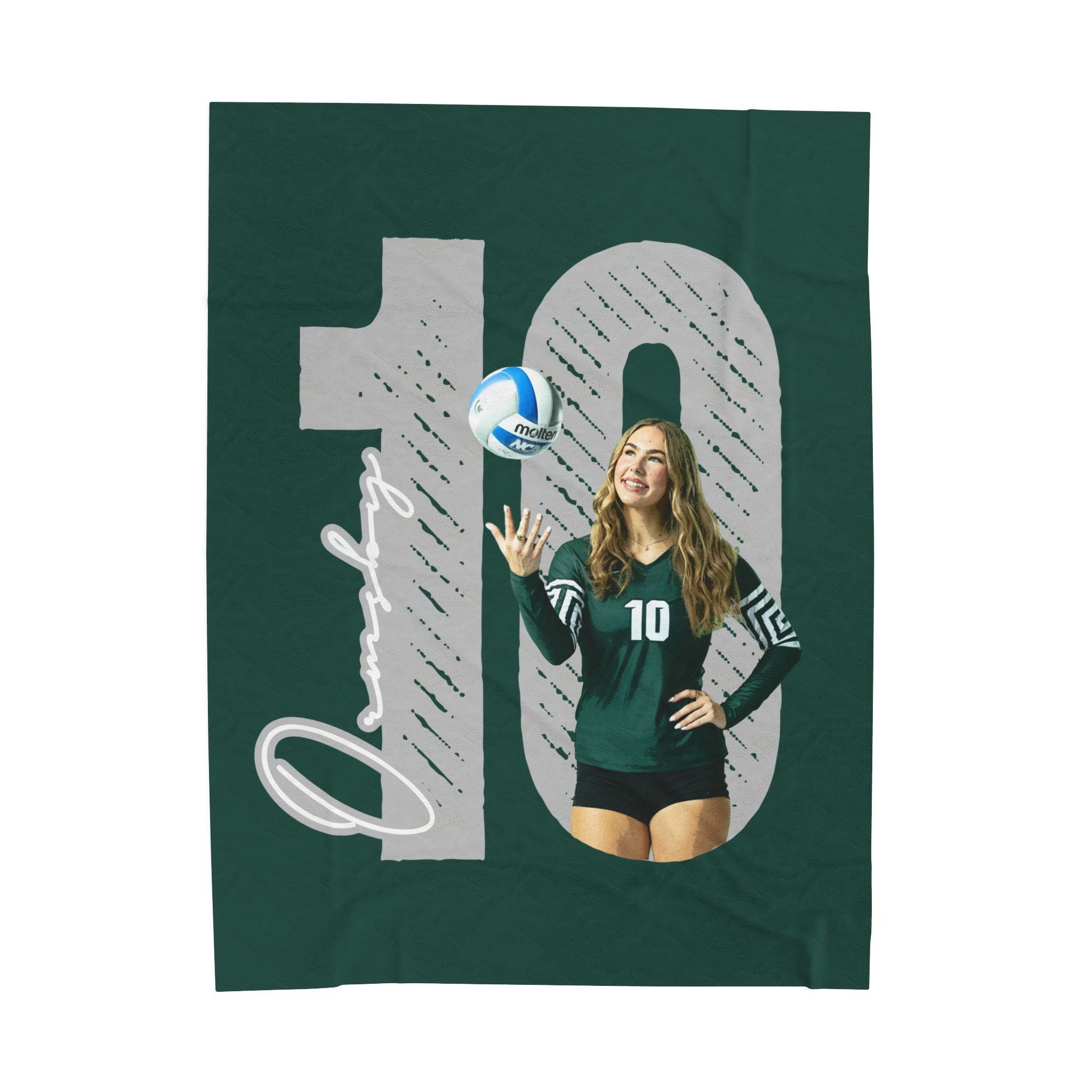 Leela Ormsby Velveteen Plush Blanket