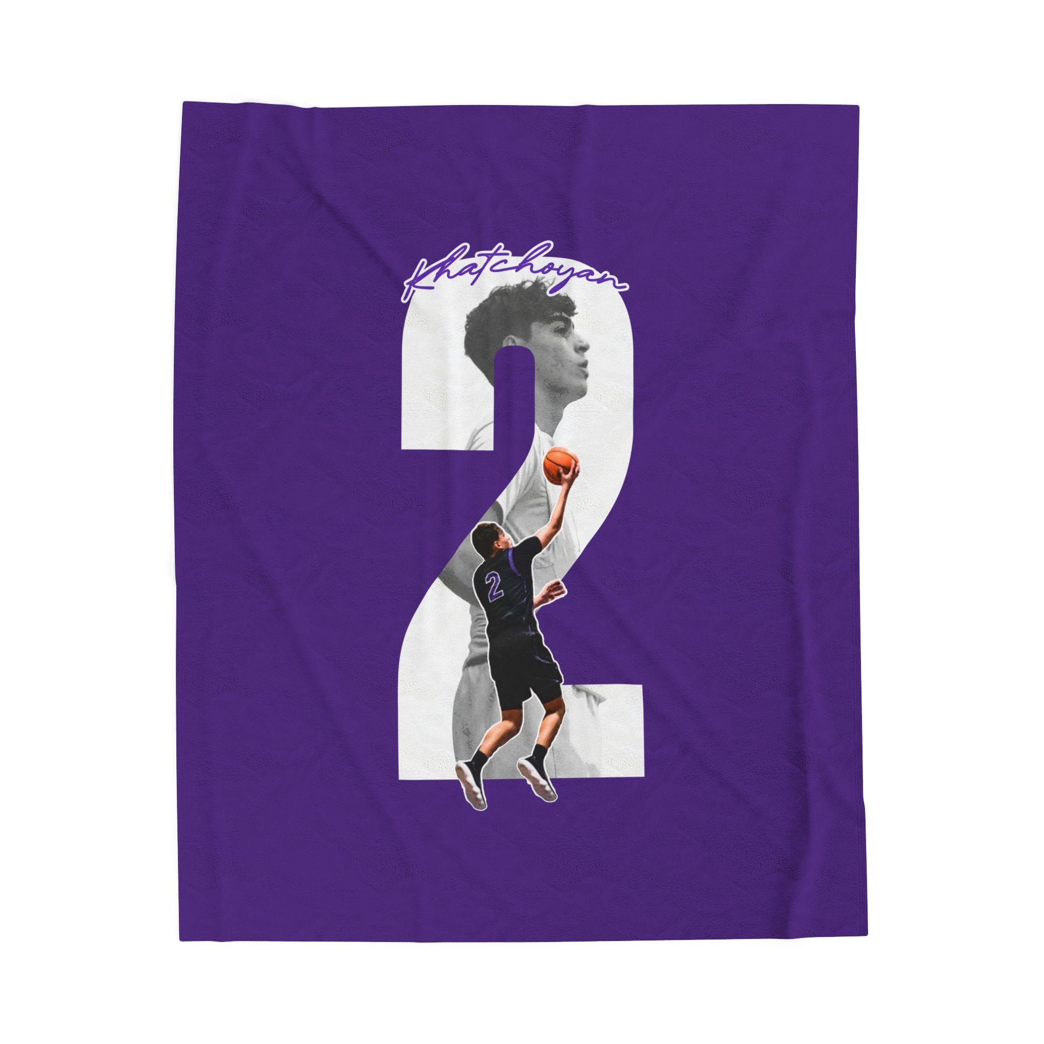 Mark Khatchoyan Velveteen Plush Blanket