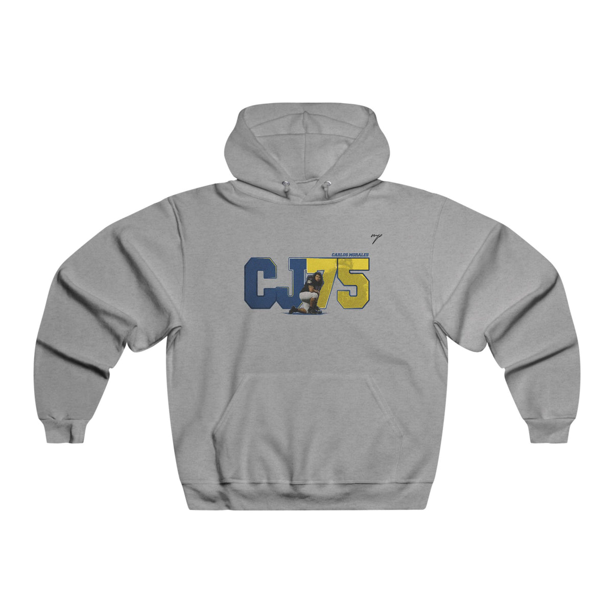 Carlos Morales Vintage Hoodie (Front + Back)