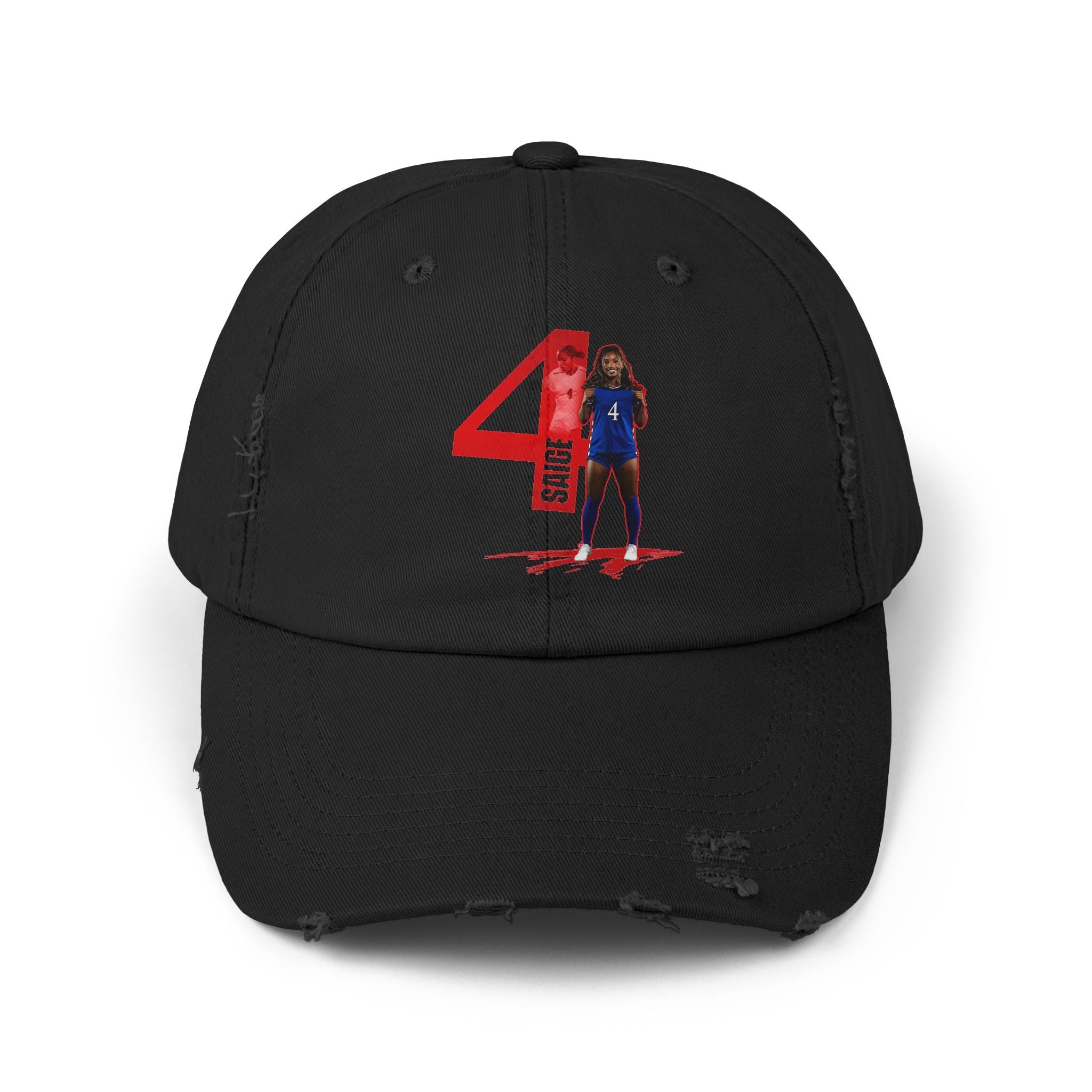 Saige Wimes Distressed Dad Cap