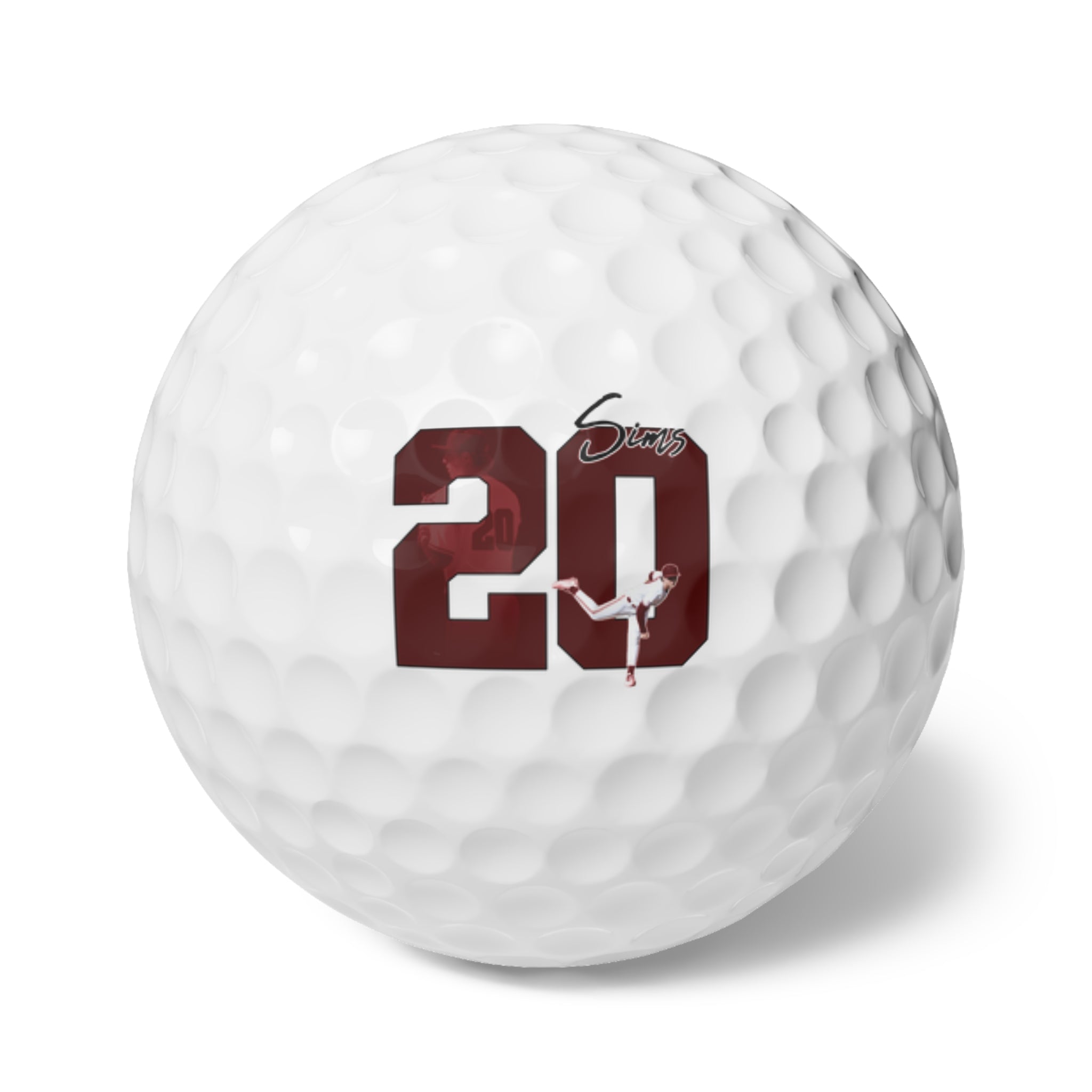 Aiden Sims Golf Balls
