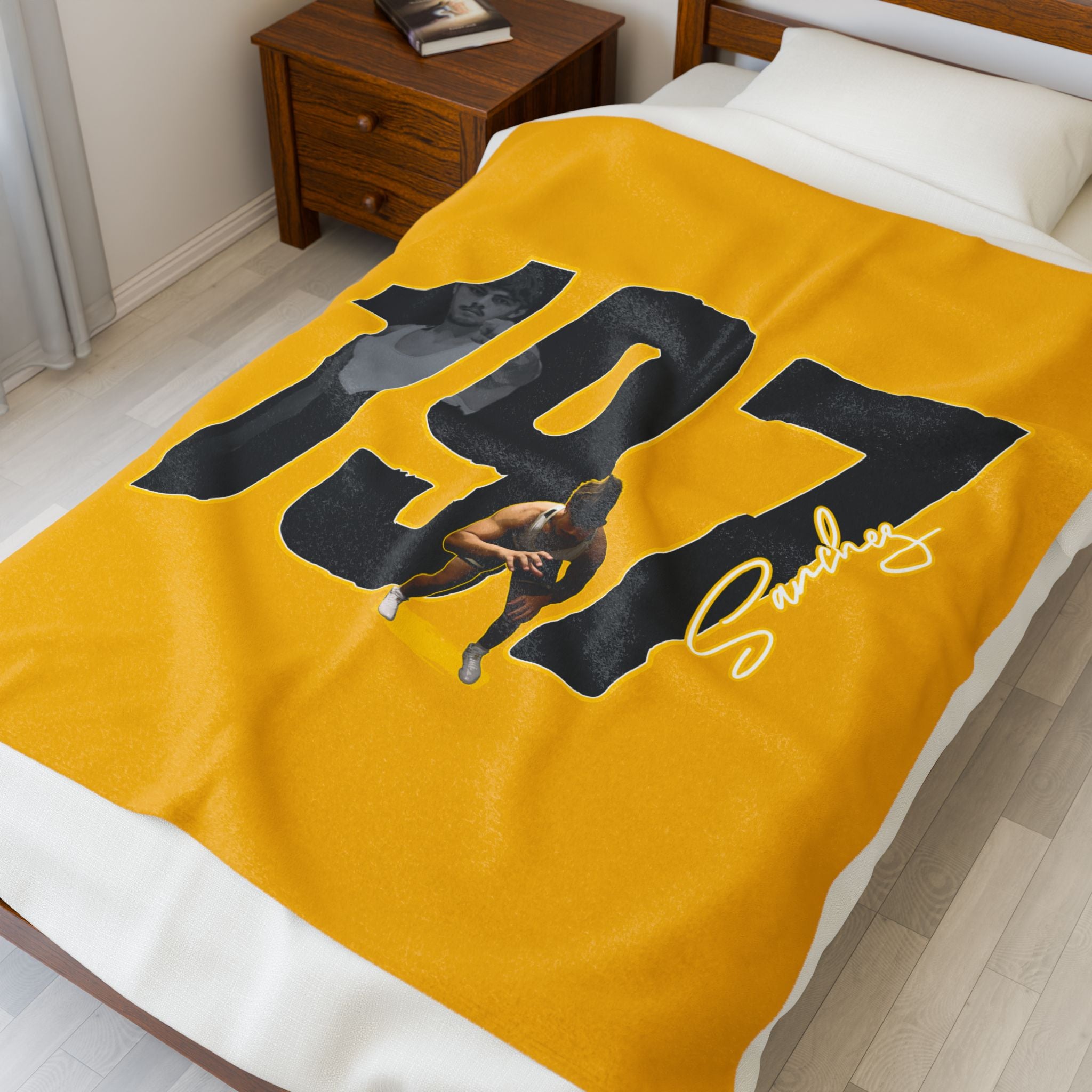 Josef Sanchez Velveteen Plush Blanket