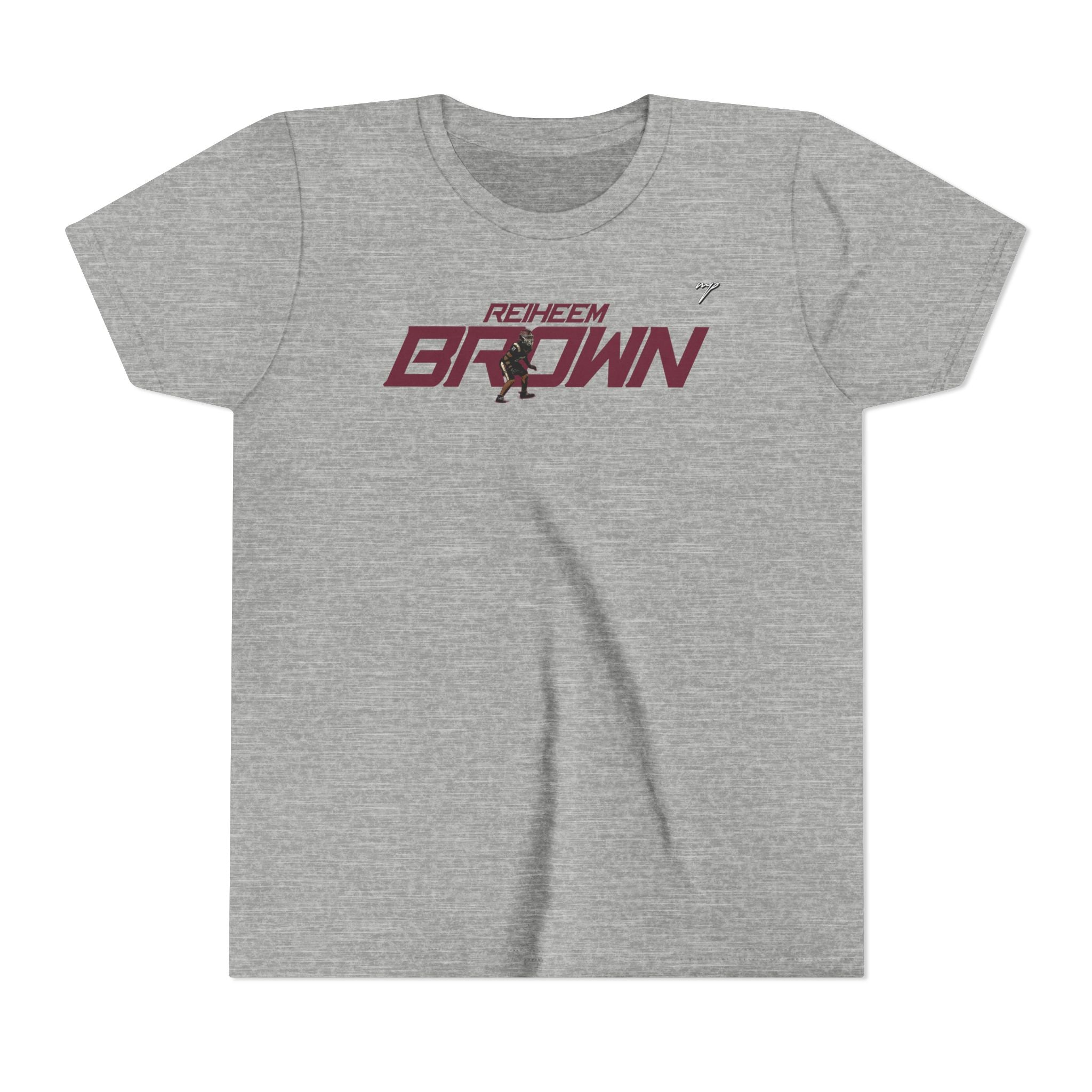 Reiheem Brown Youth Graphic Tee