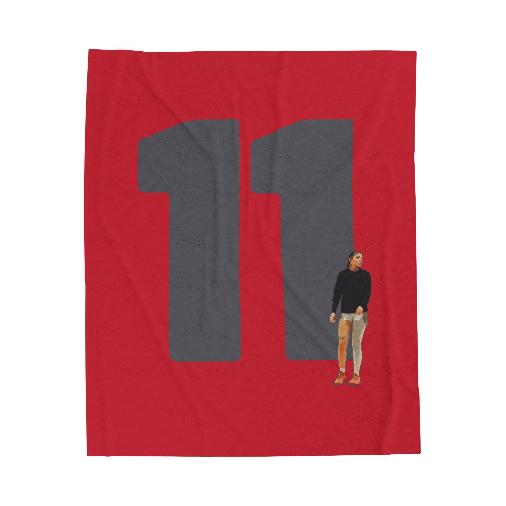 Kamryn Callahan Velveteen Plush Blanket