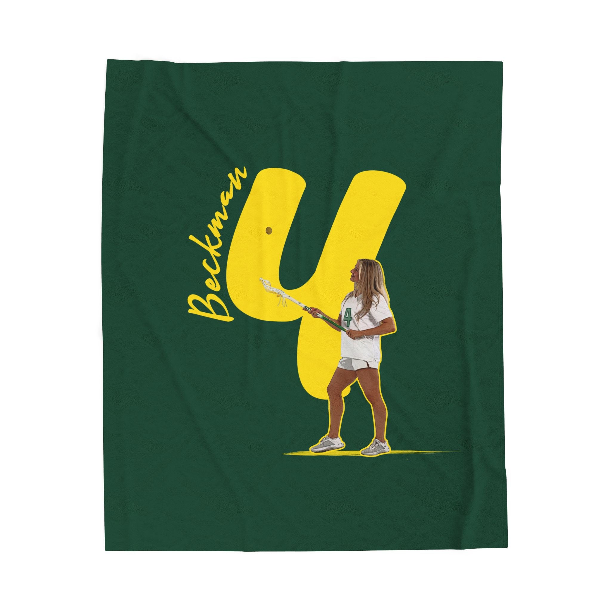 Caitlin Beckman Velveteen Plush Blanket