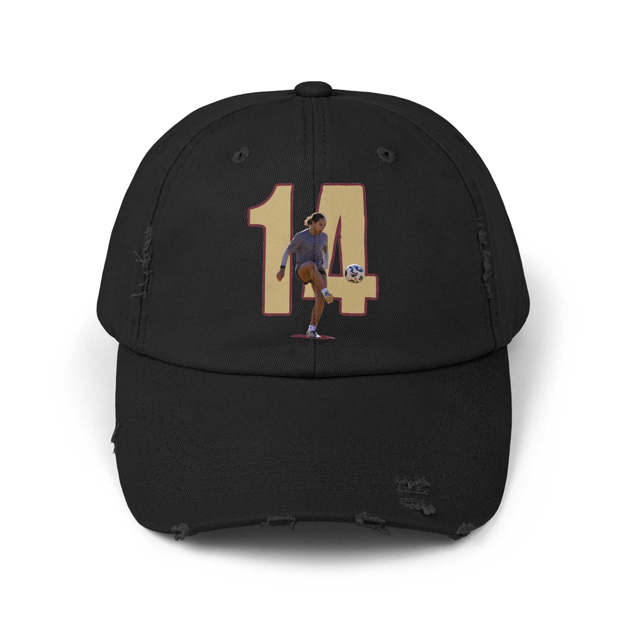 Mya Brandon Distressed Dad Cap
