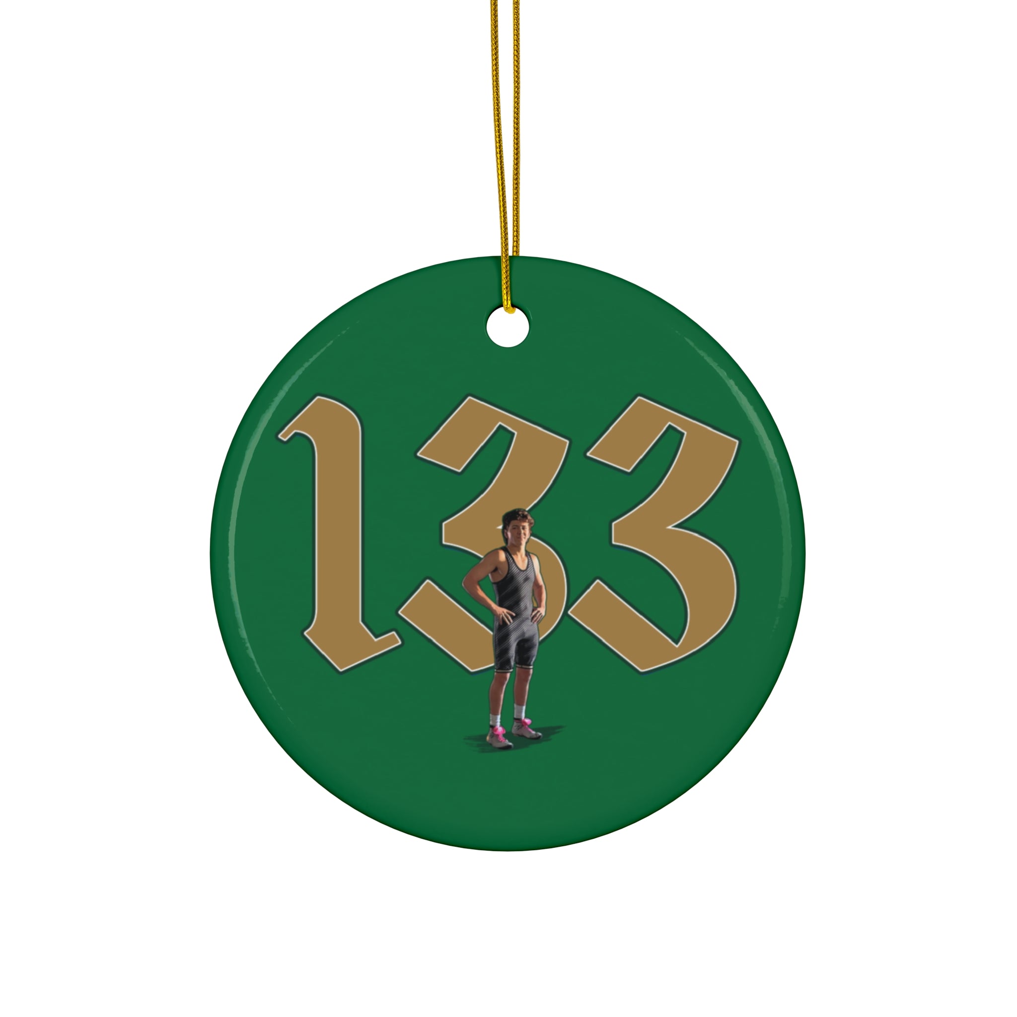 Zack Samano Ceramic Ornament
