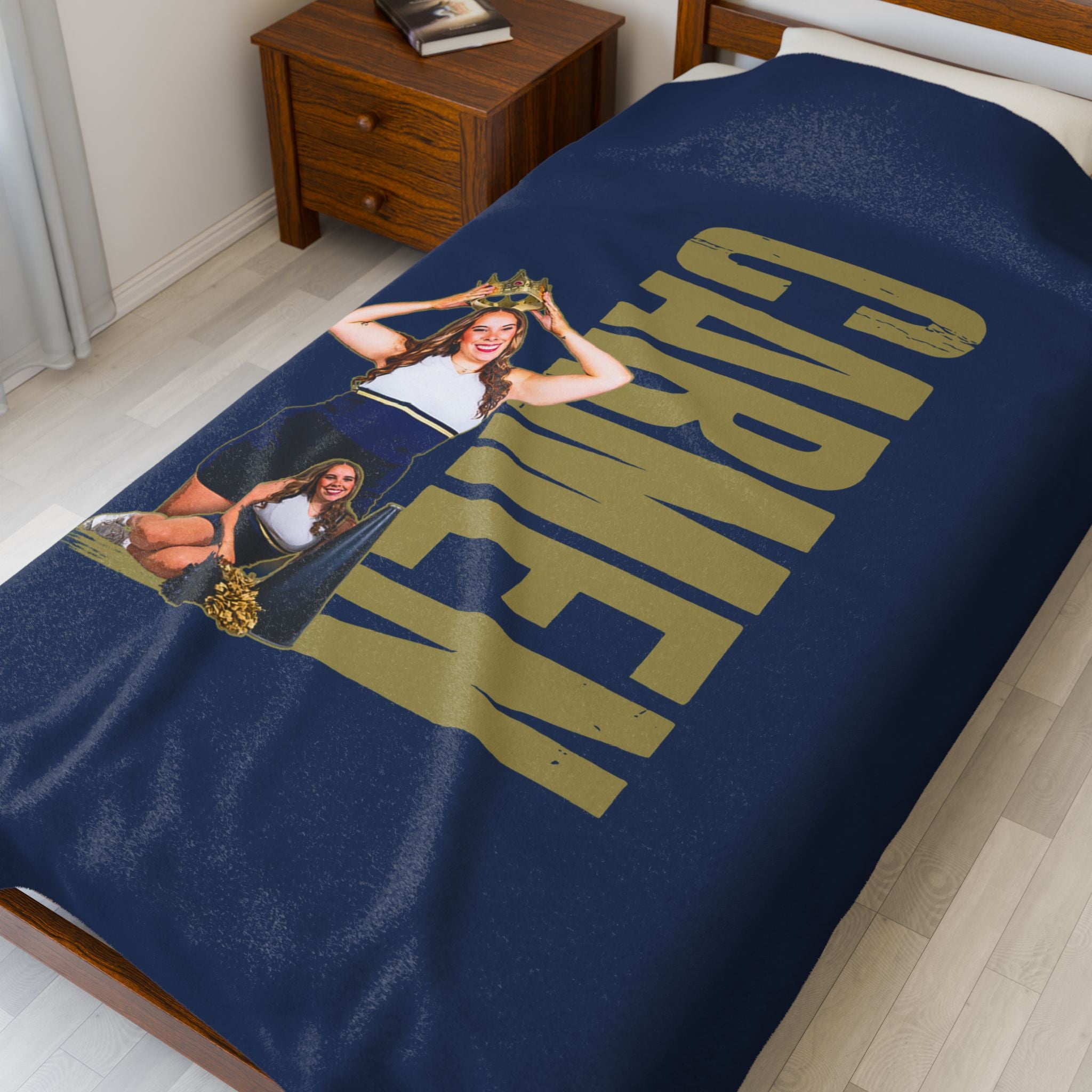 Carmen Howard Velveteen Plush Blanket