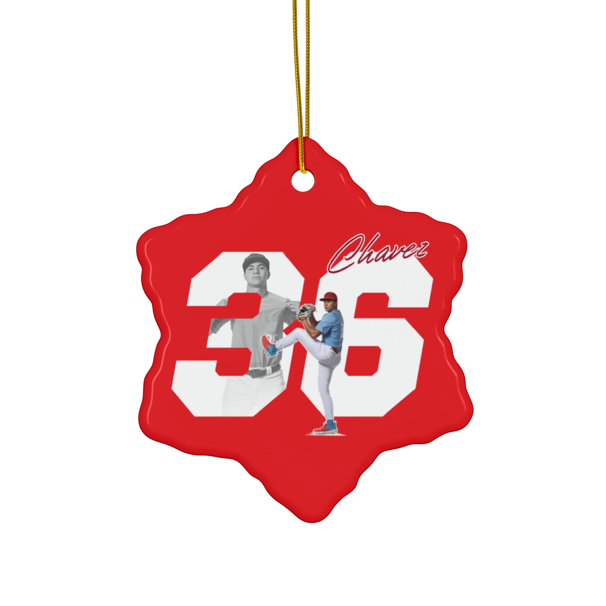 Alex Chavez Ceramic Ornament