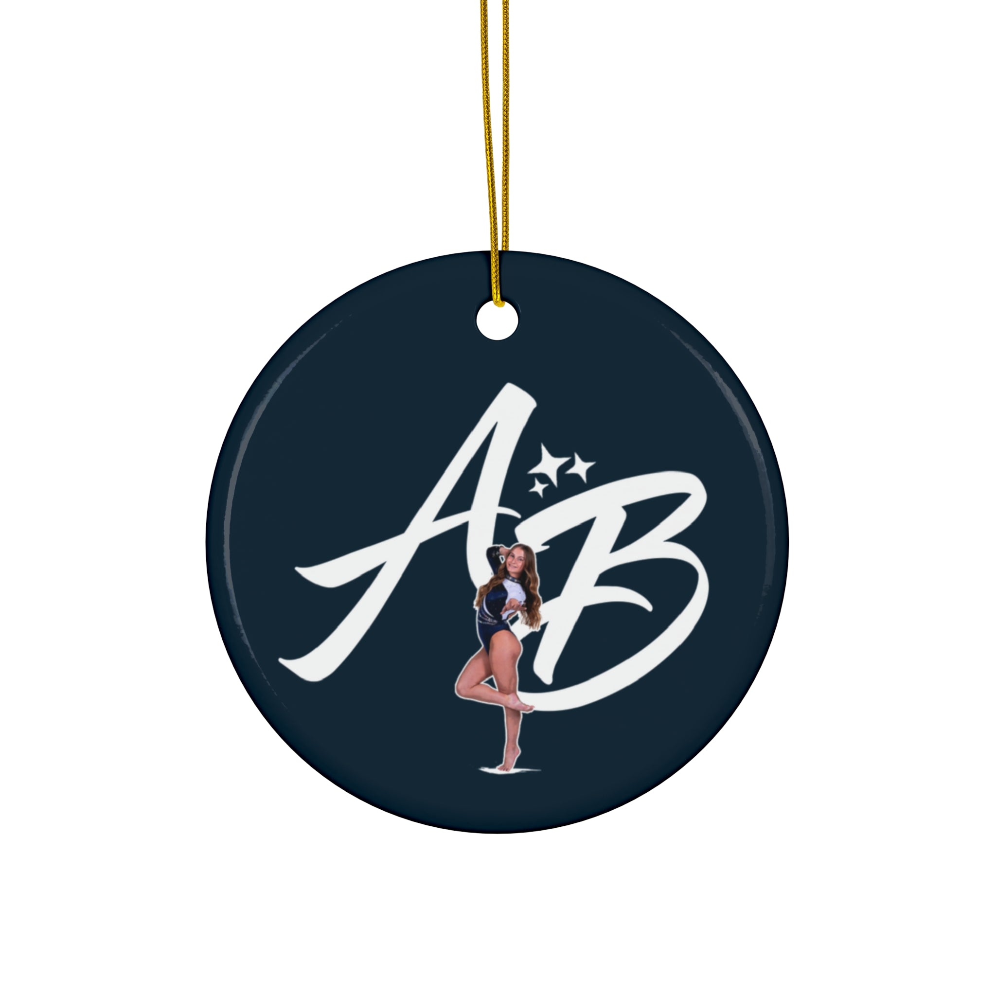 Anabelle Dewey Ceramic Ornament