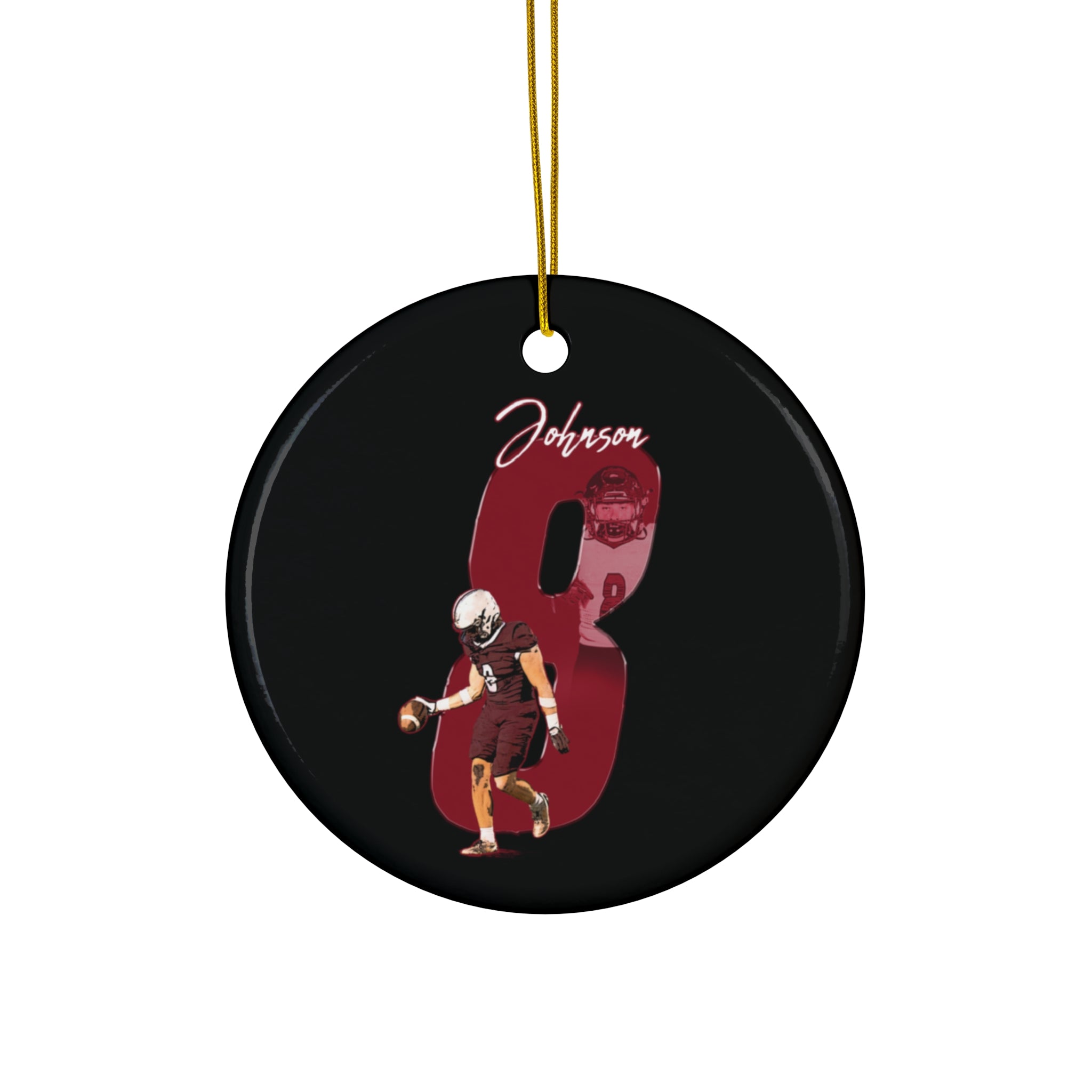Cannon Johnson Ceramic Ornament