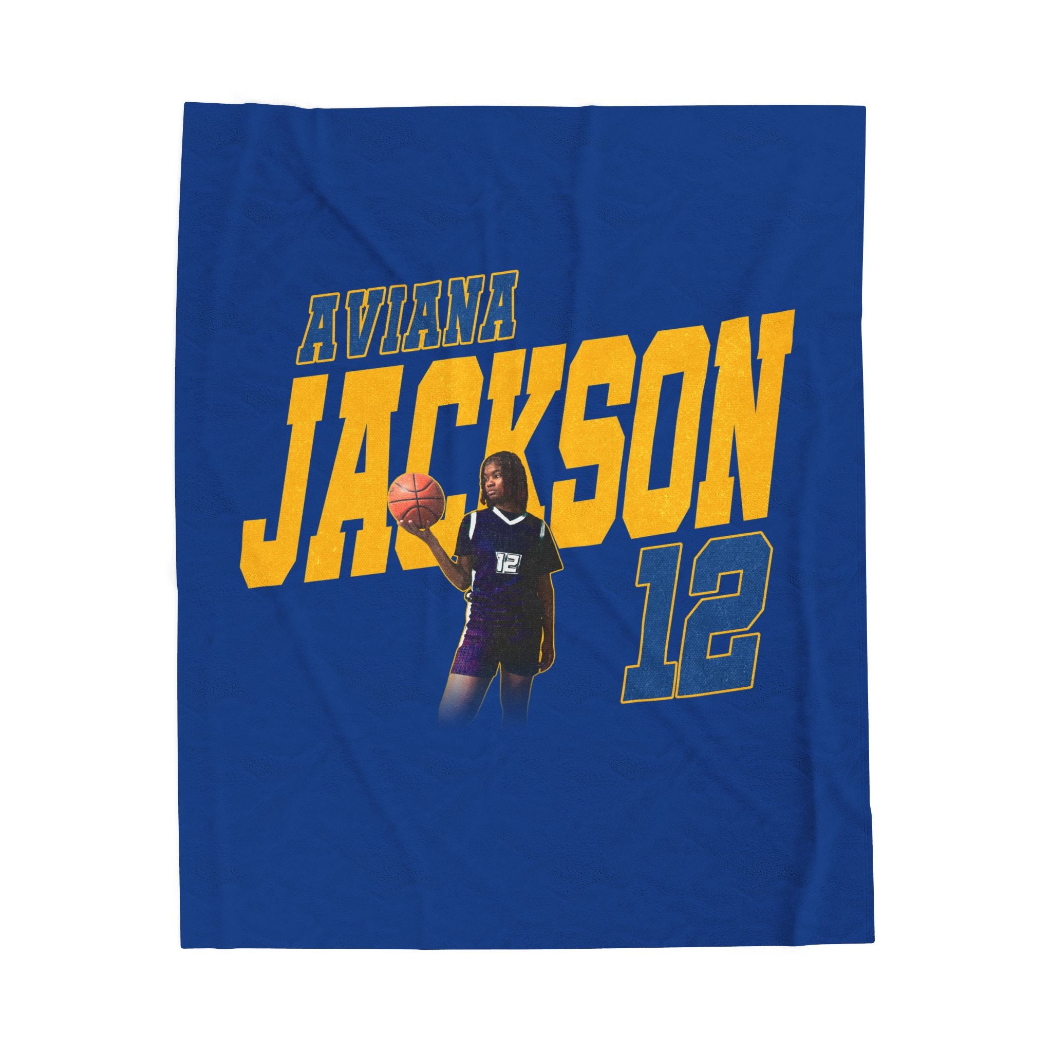 Aviana Jackson Velveteen Plush Blanket