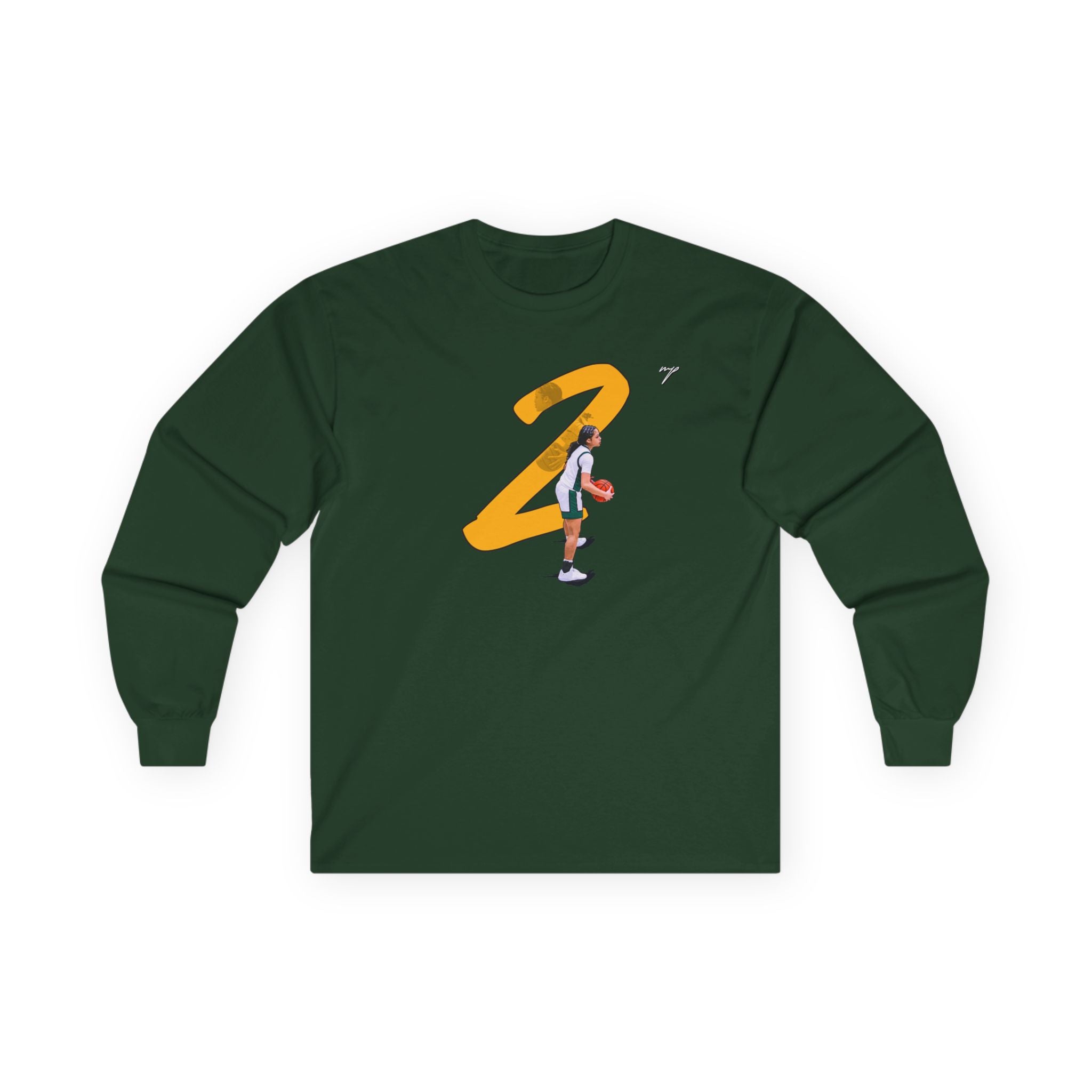 Aubriana Gray Long Sleeve Tee
