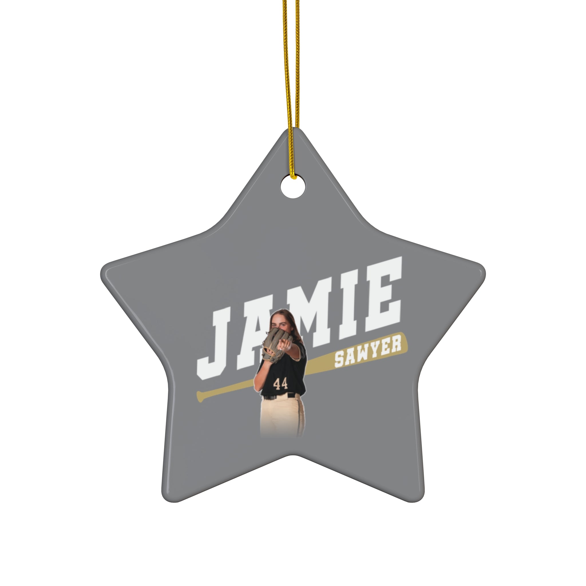 Jamie Sawyer Ceramic Ornament