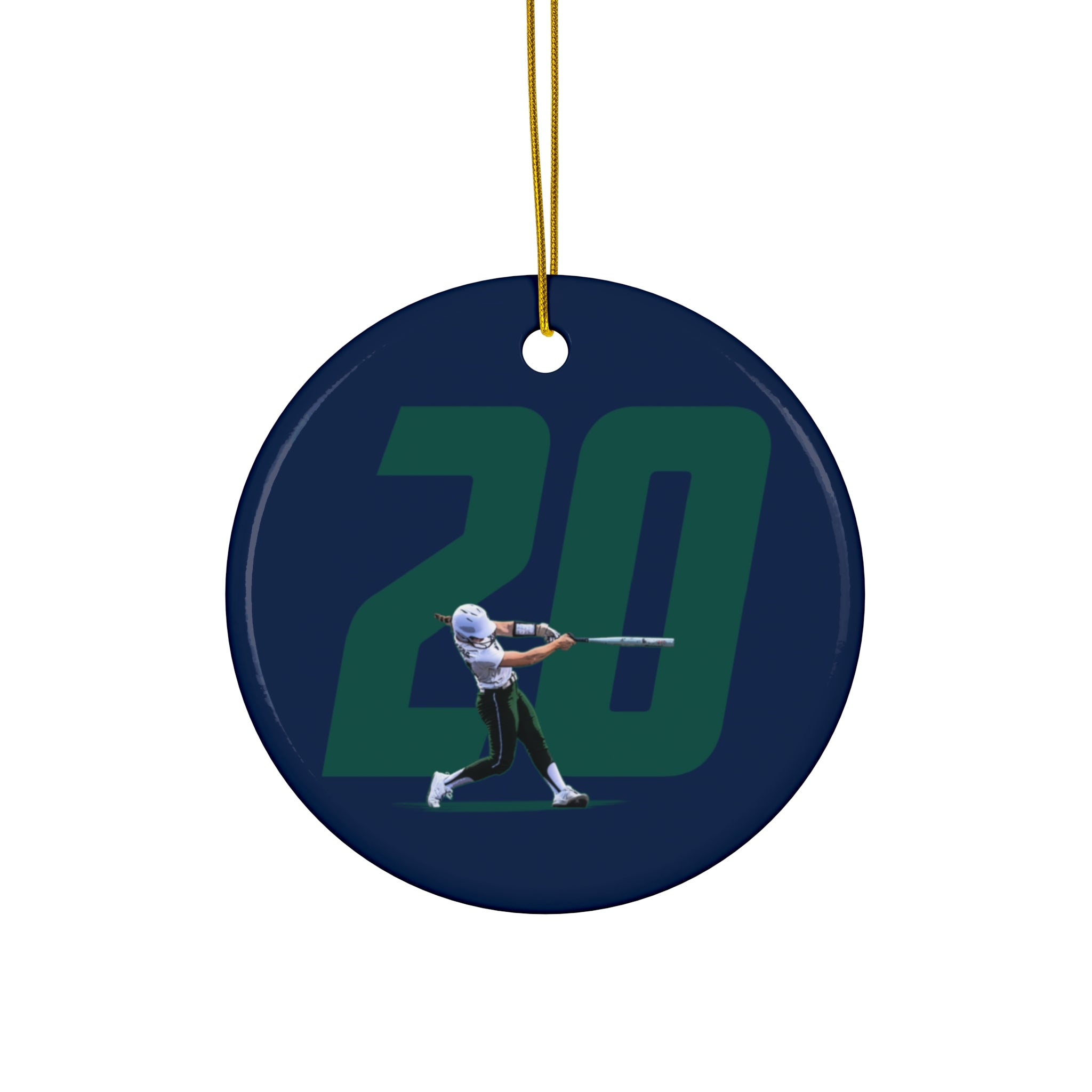 Gabby DeLuca Ceramic Ornament