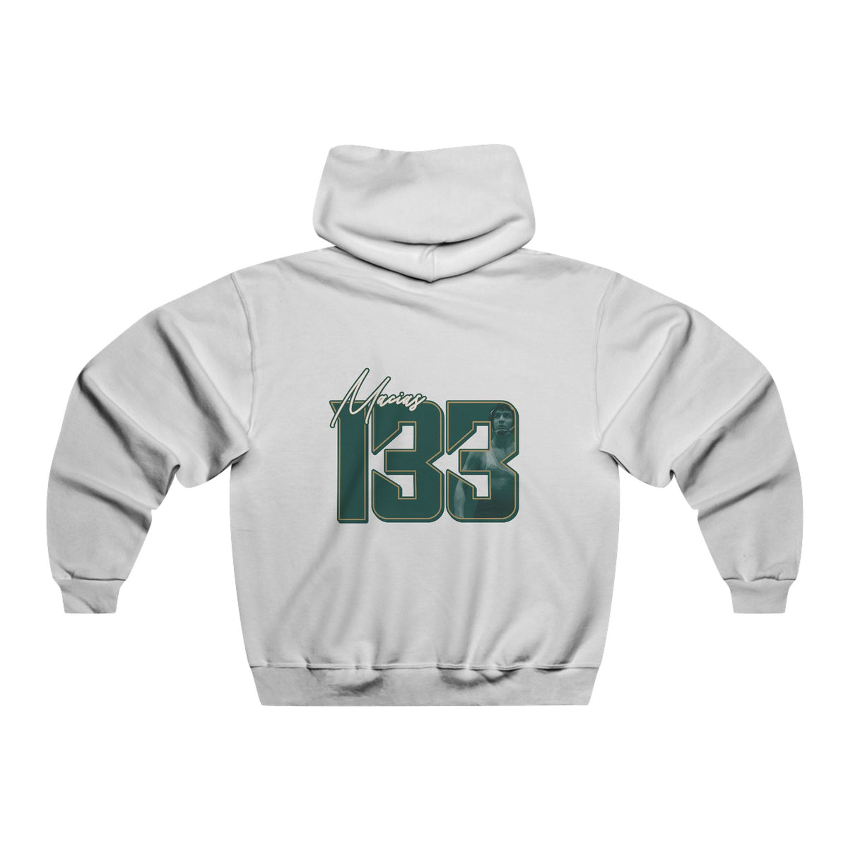 Leo Macias Vintage Hoodie (Front + Back)