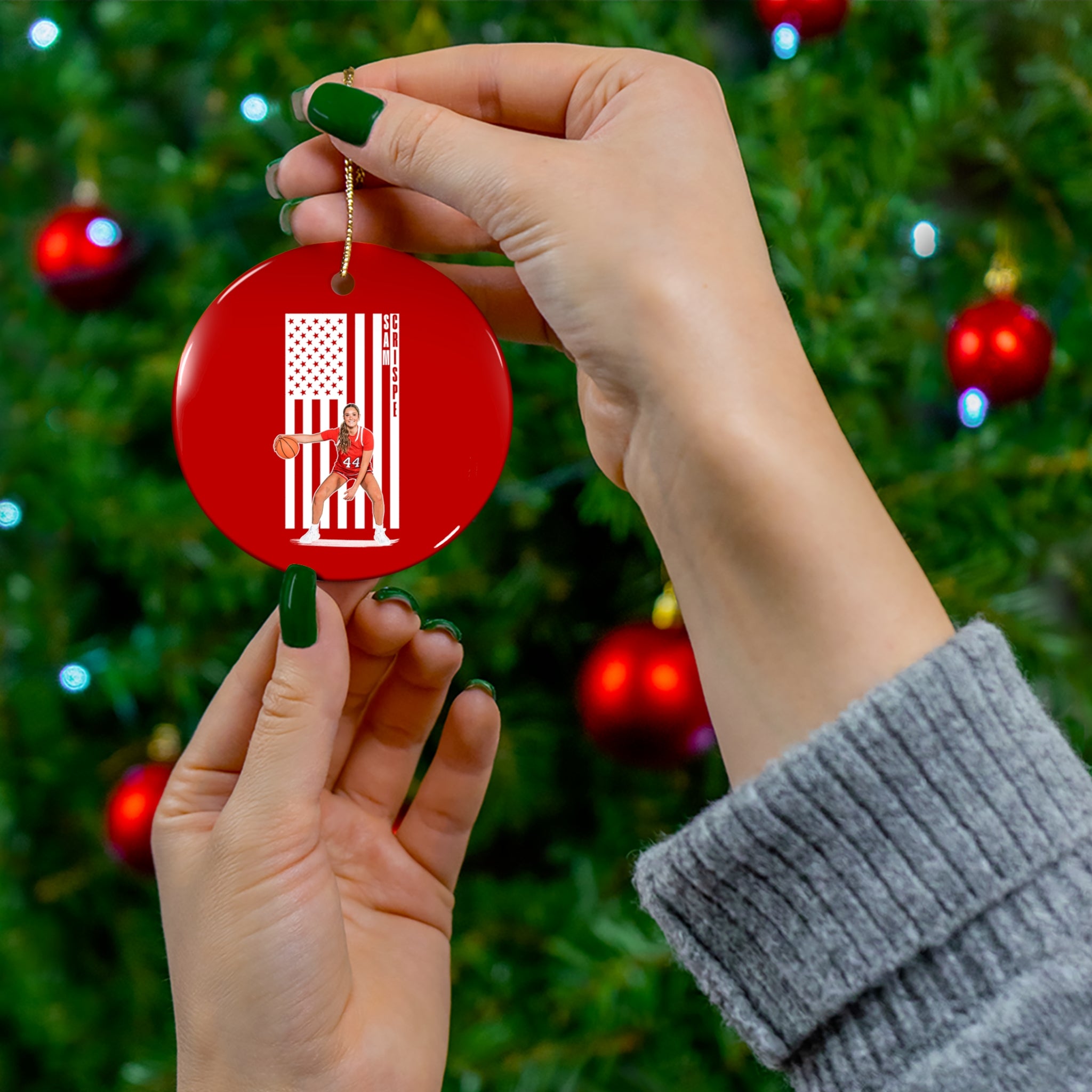 Sam Crispe Ceramic Ornament