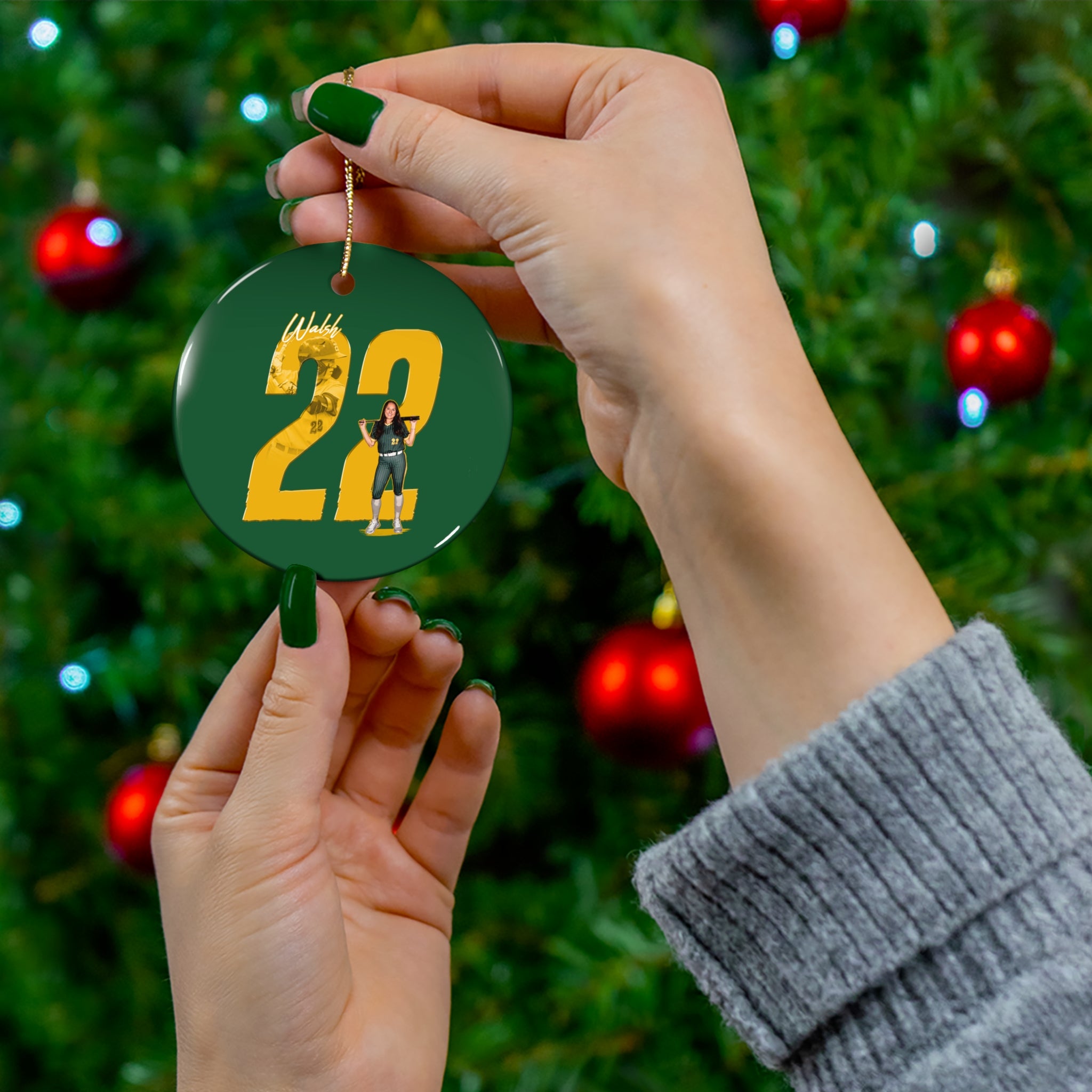 Blair Walsh Ceramic Ornament