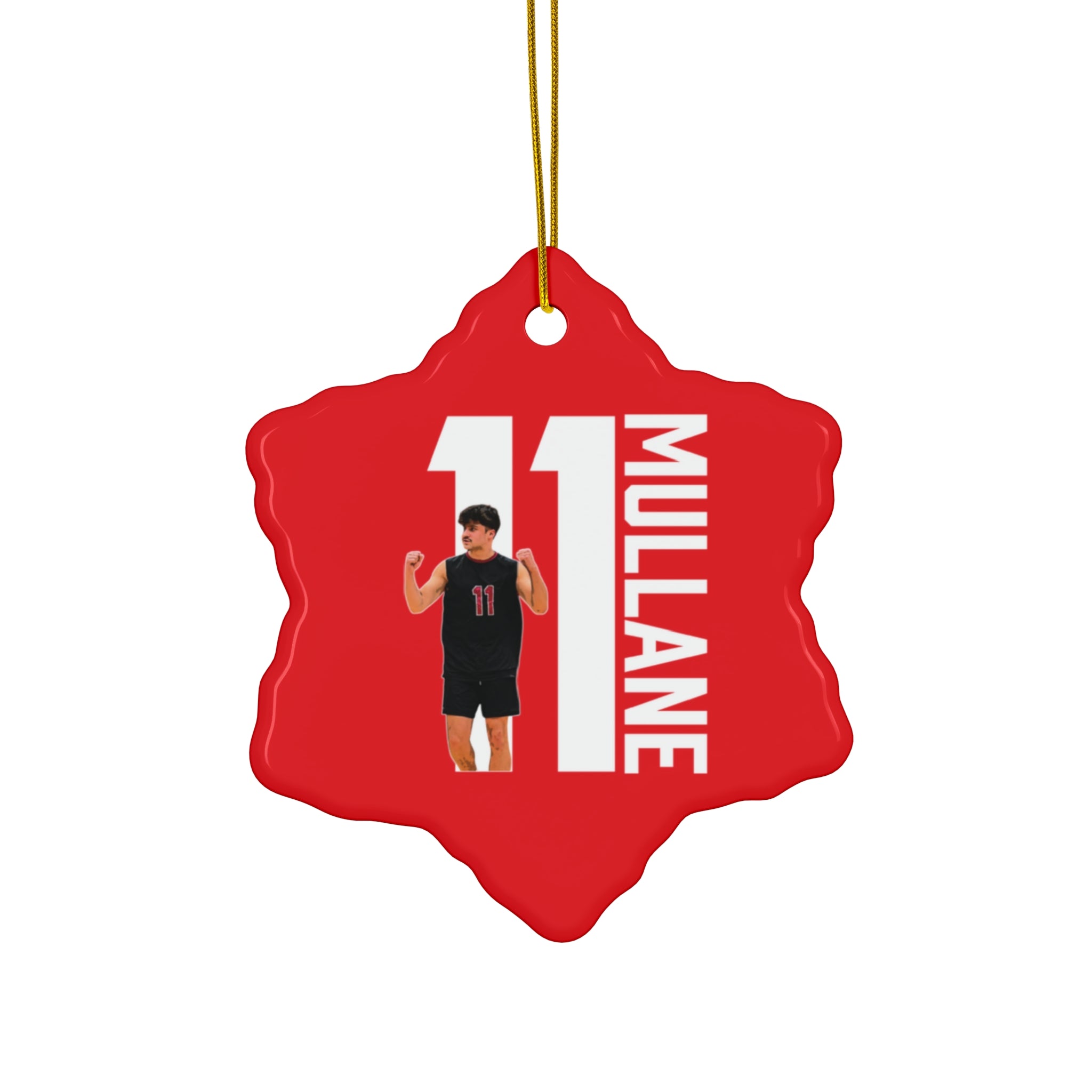 Jack Mullane Ceramic Ornament