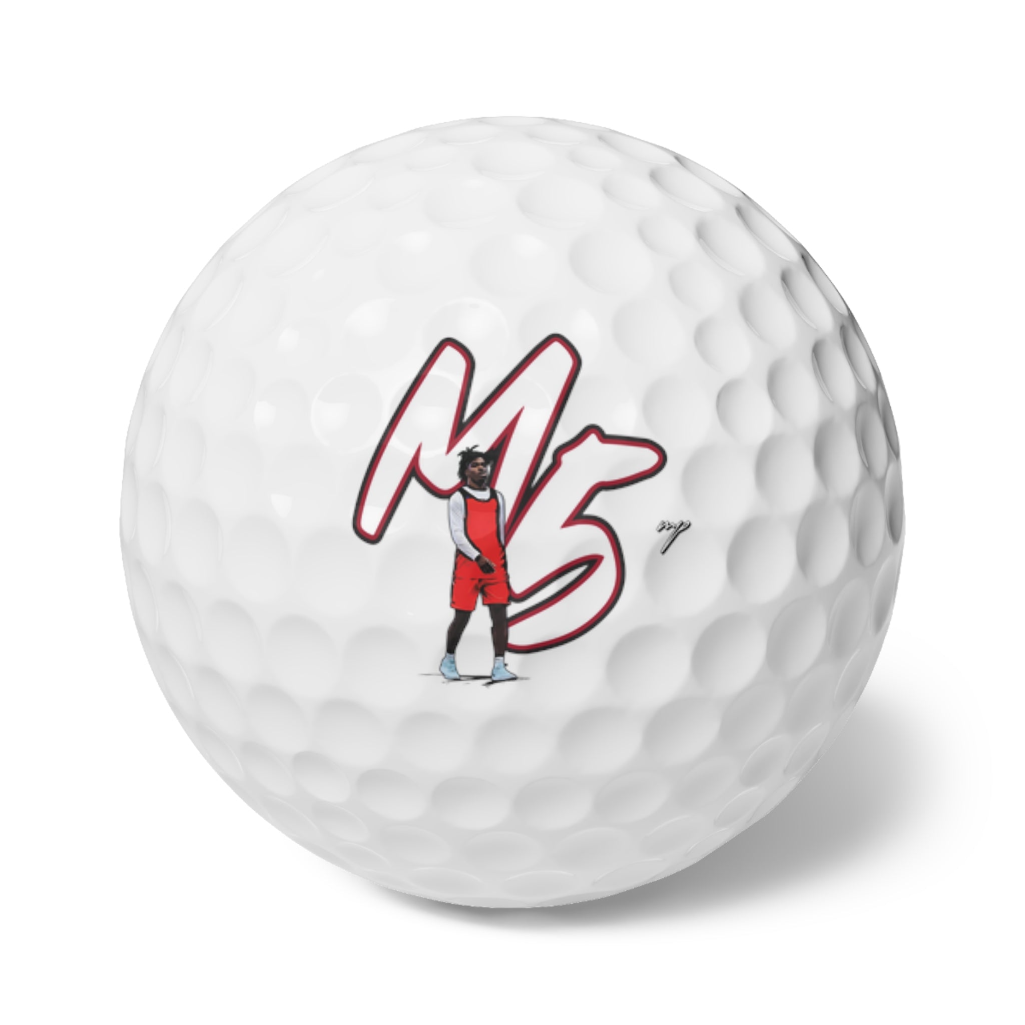 Melvin Teal Golf Balls, 6pc