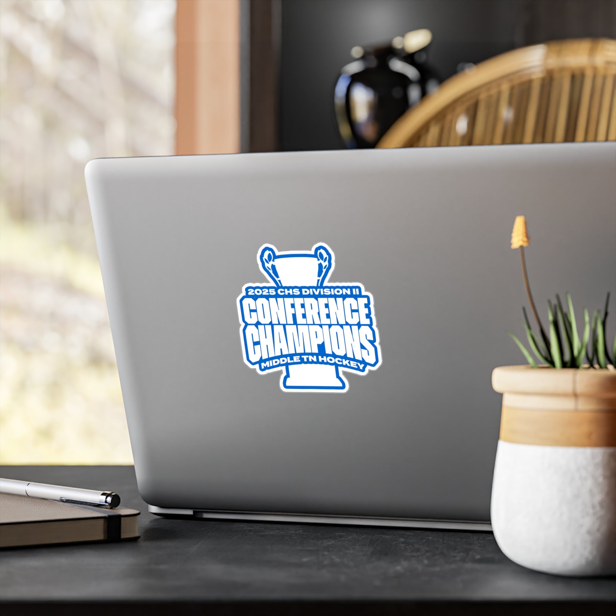 MTSU Hockey Conference Champs Vinyl Decals