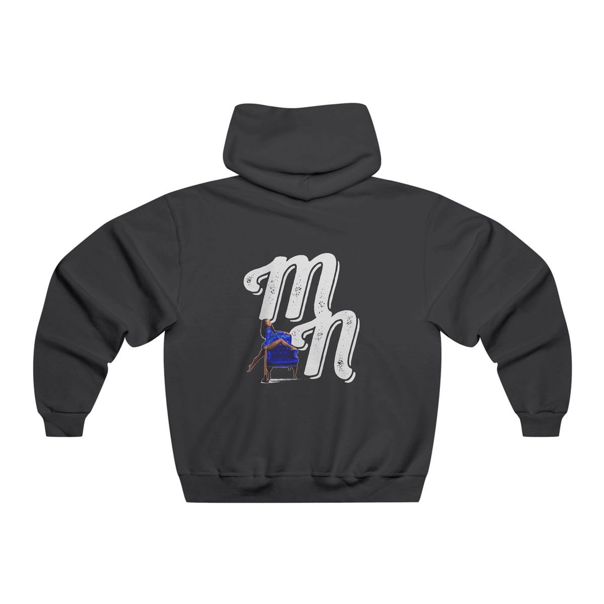 Miraya Nero Vintage Hoodie (Front + Back)