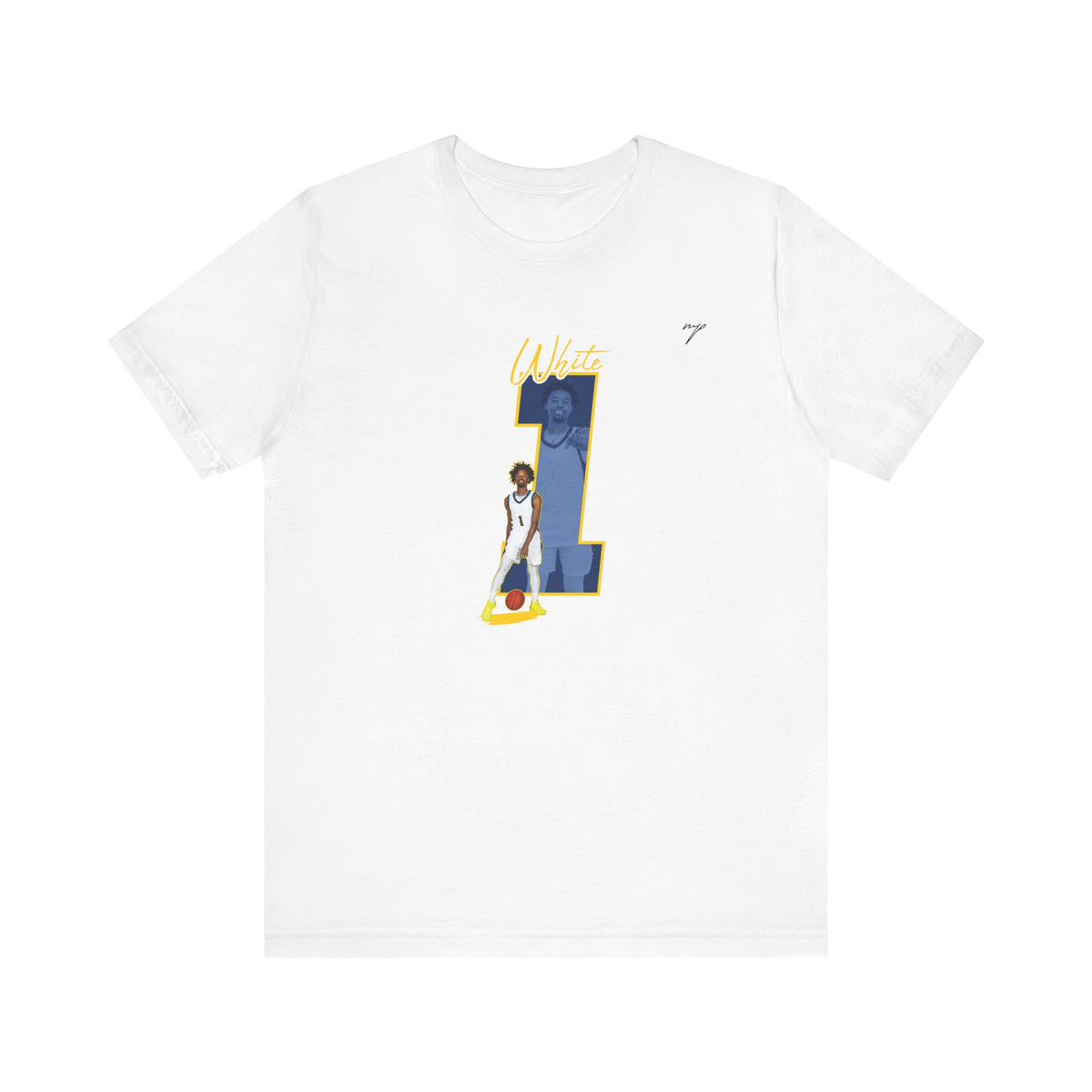 Rapheal White Graphic Tee