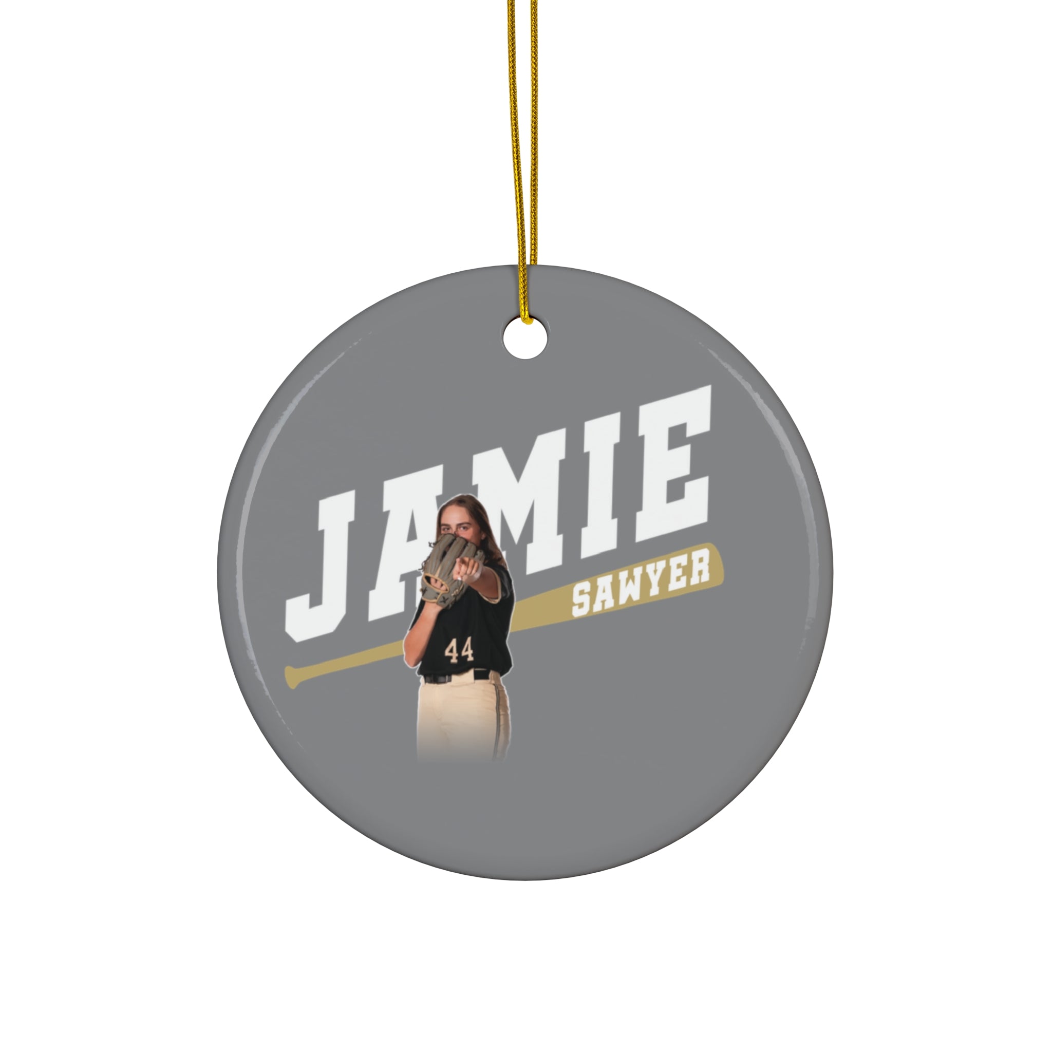 Jamie Sawyer Ceramic Ornament