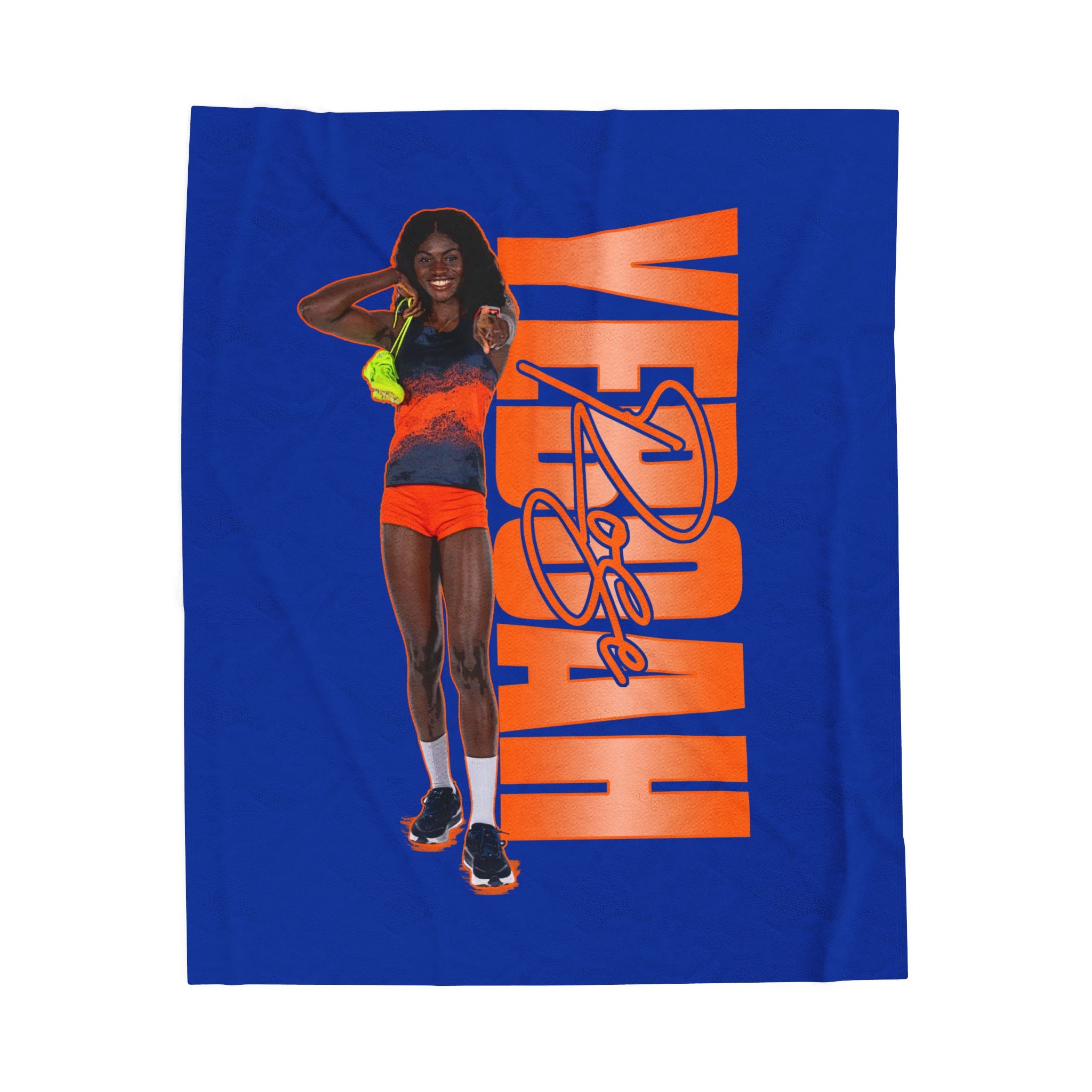 Rose Yeboah Velveteen Plush Blanket
