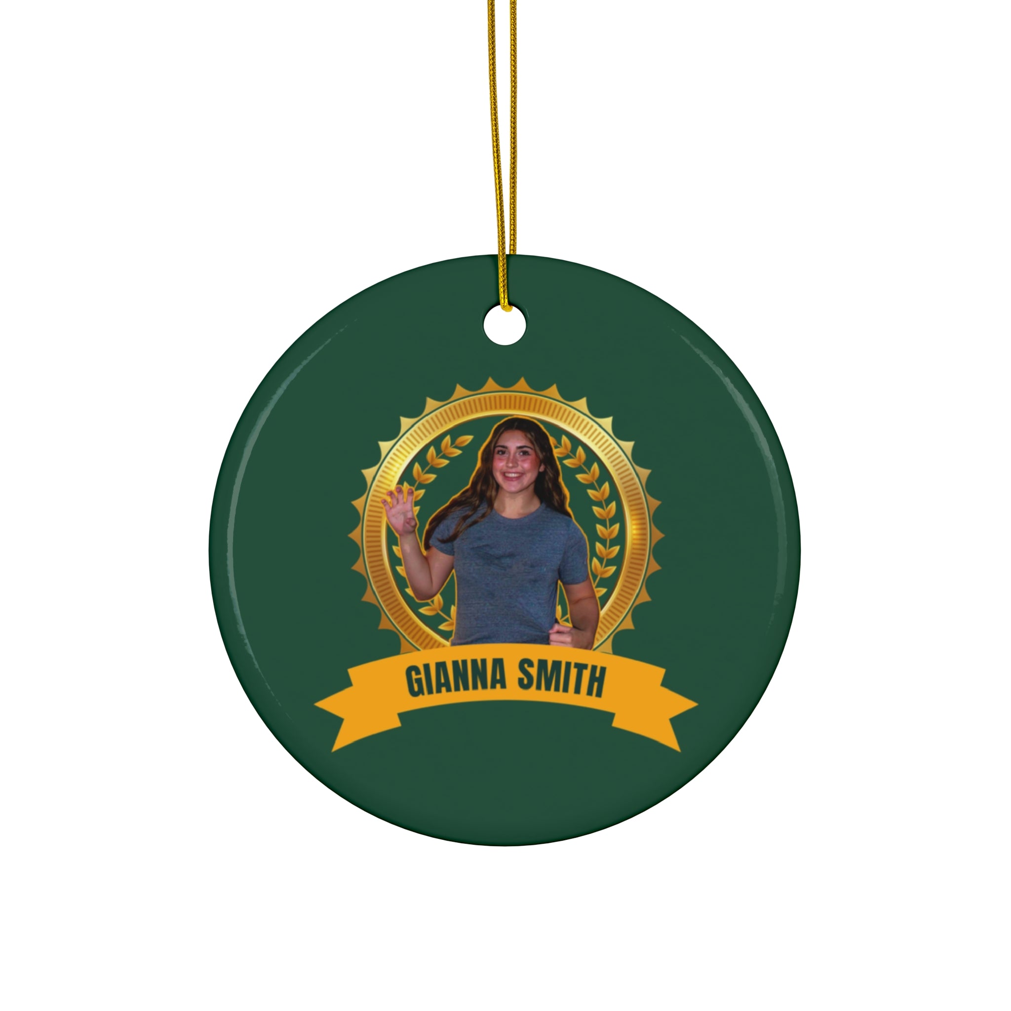 Gianna Smith Ceramic Ornament
