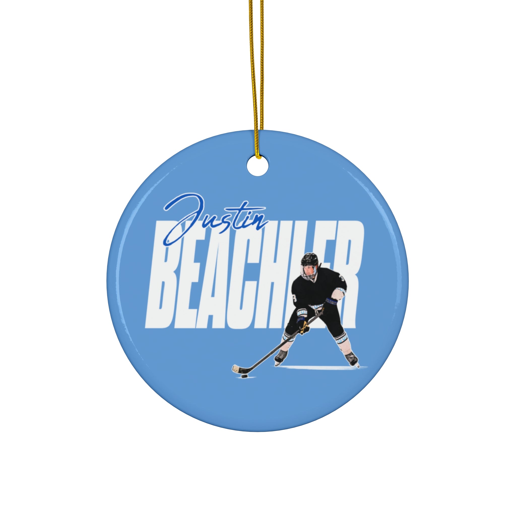 Justin Beachler Ceramic Ornament