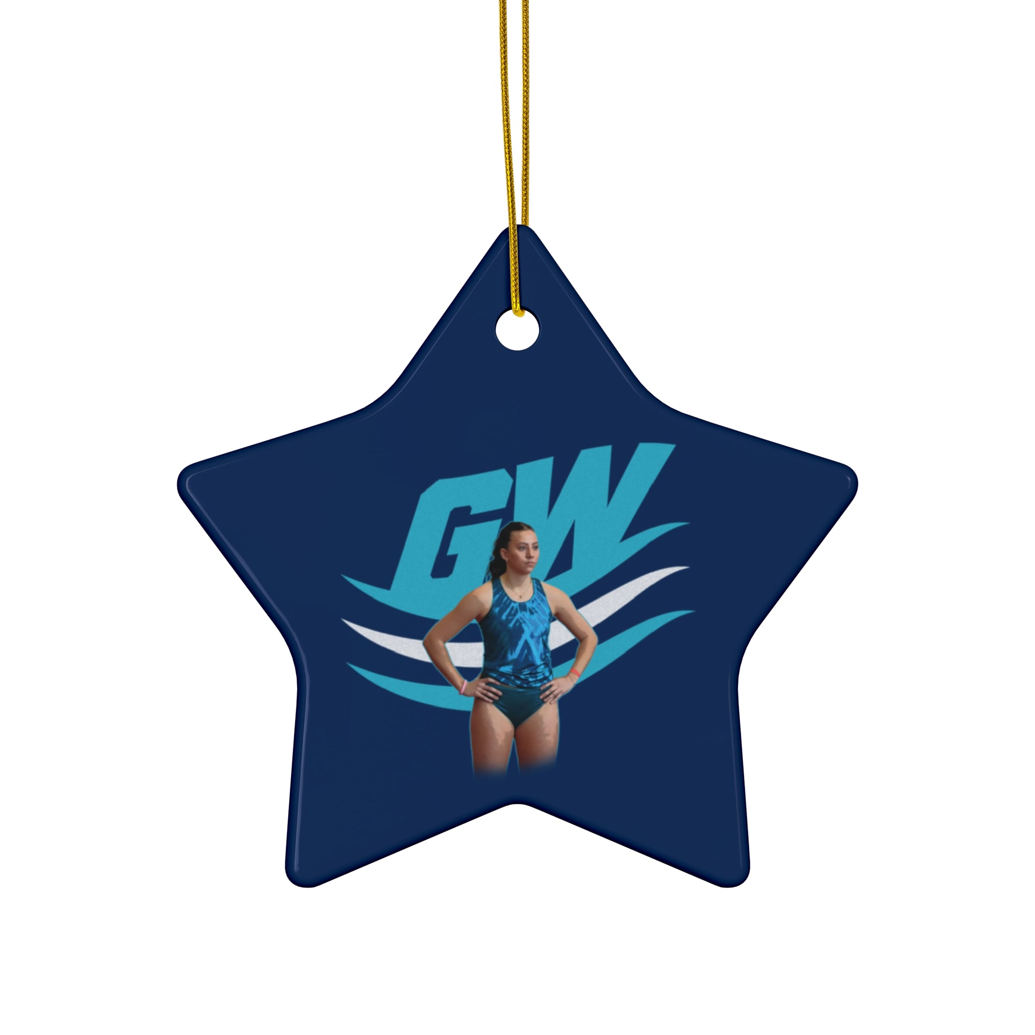 Grace Wolfe Ceramic Ornament