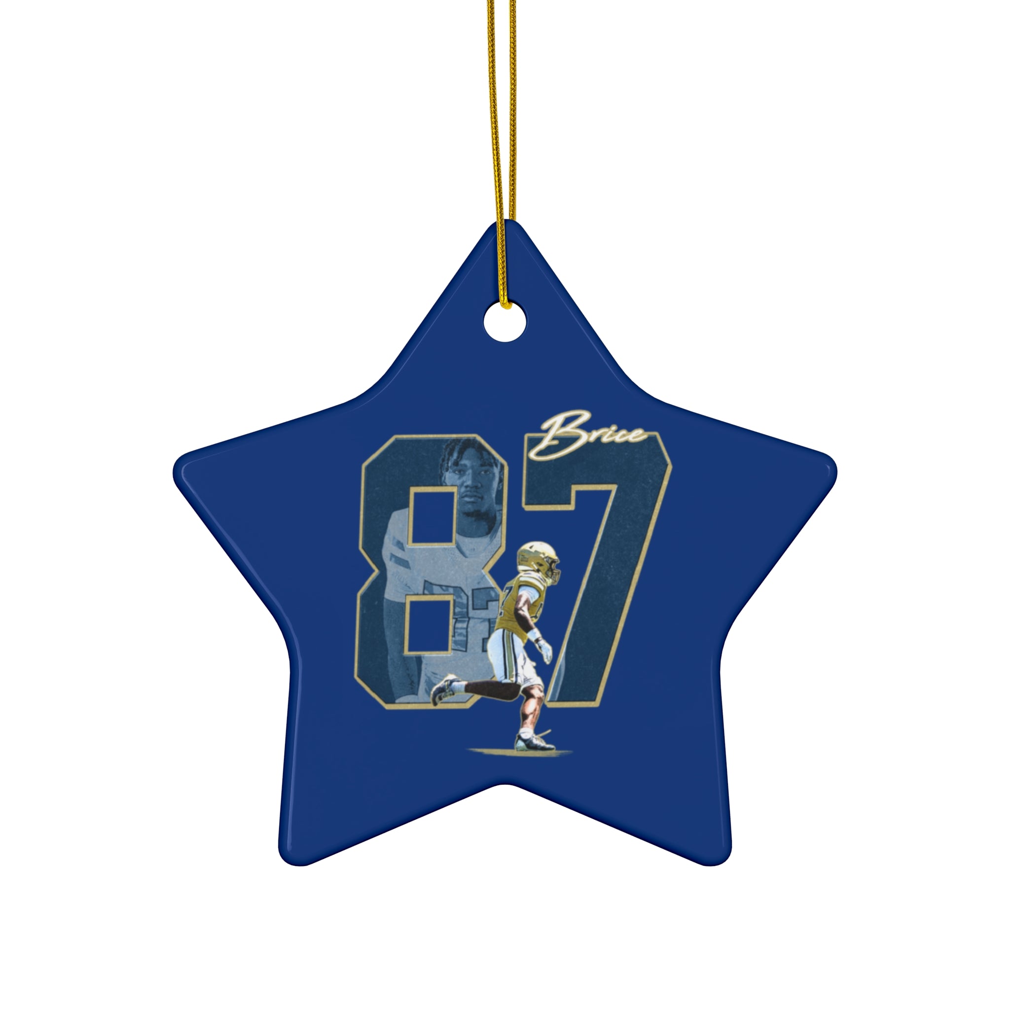 Jamauri Brice Ceramic Ornament