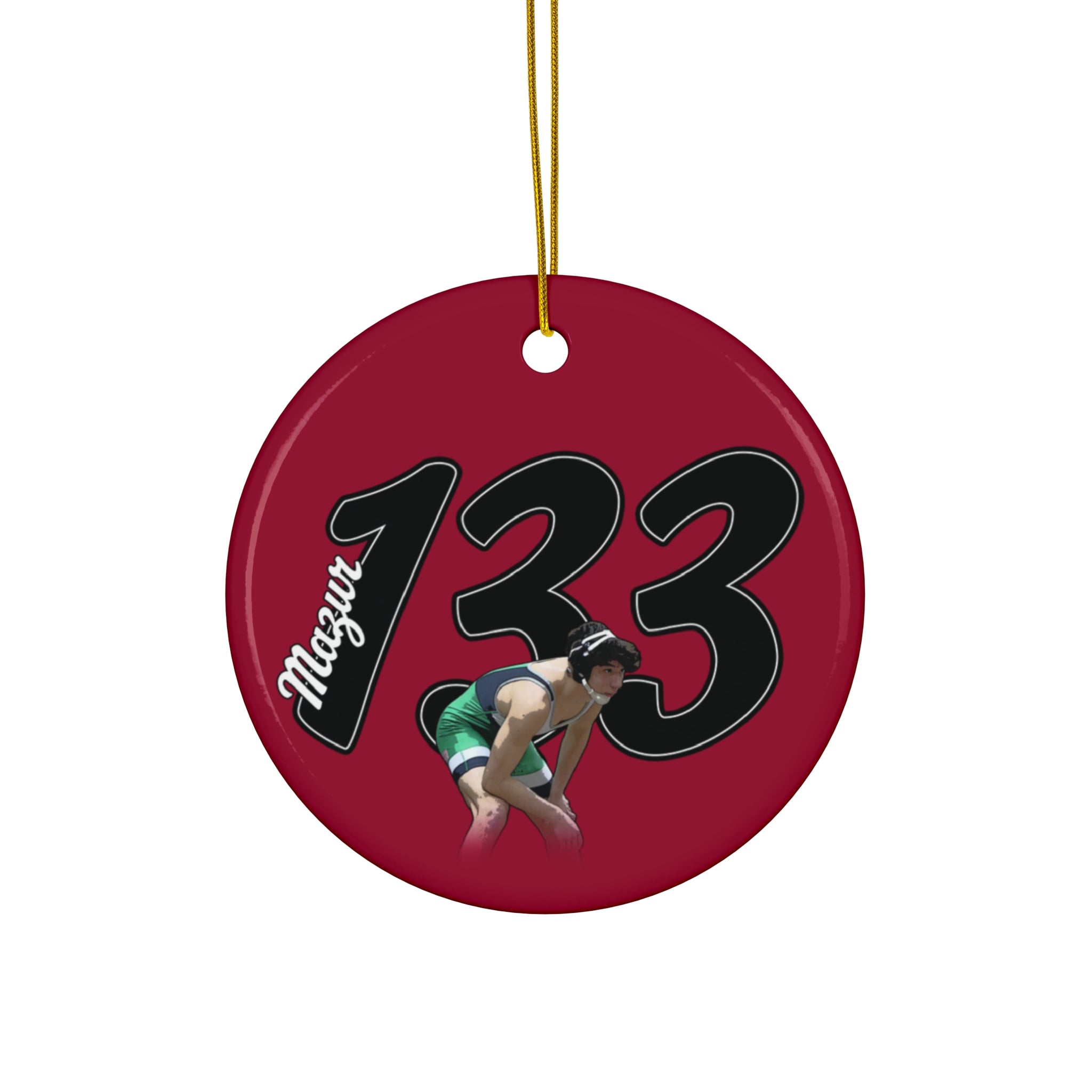 Chris Mazur Ceramic Ornament