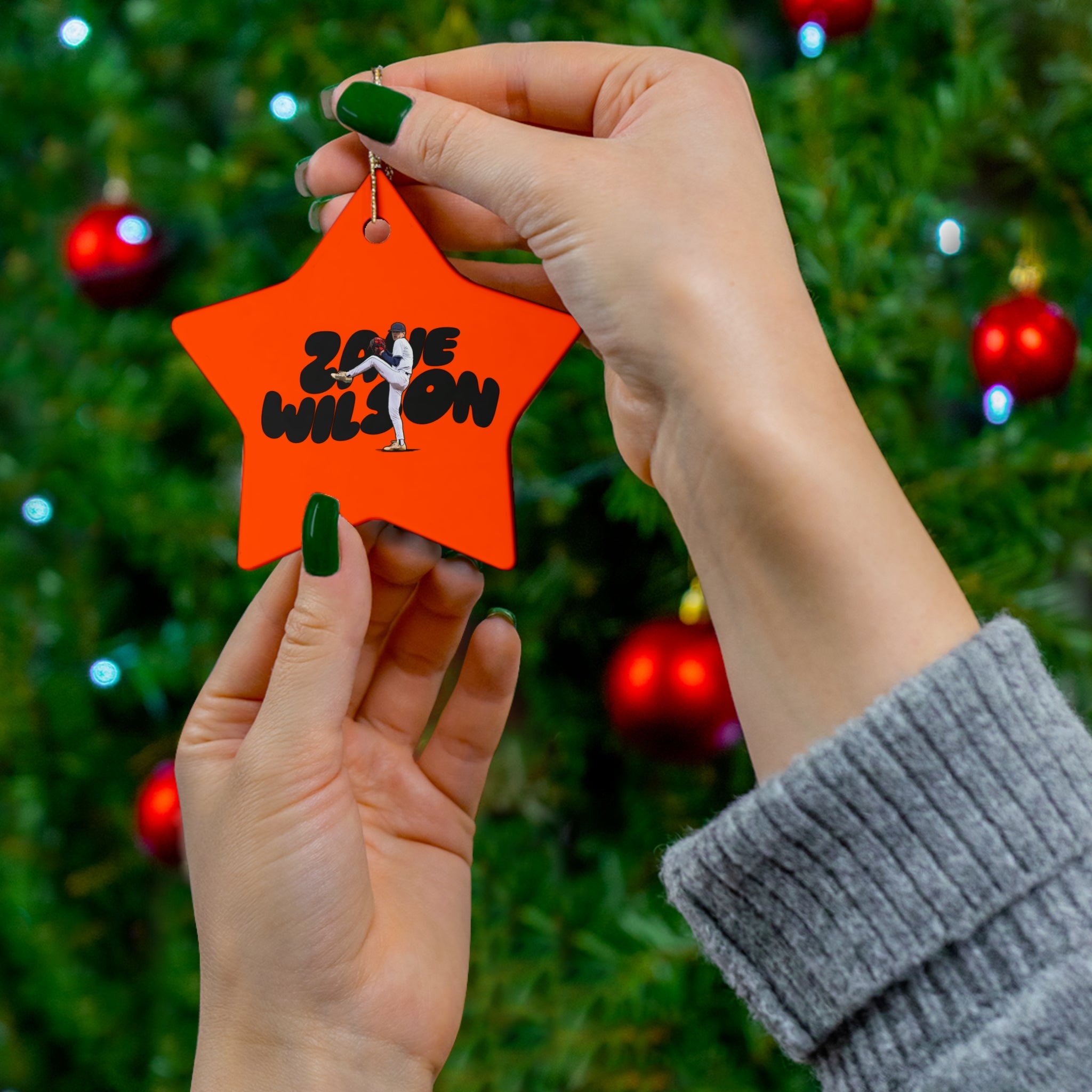 Zane Wilson Ceramic Ornament