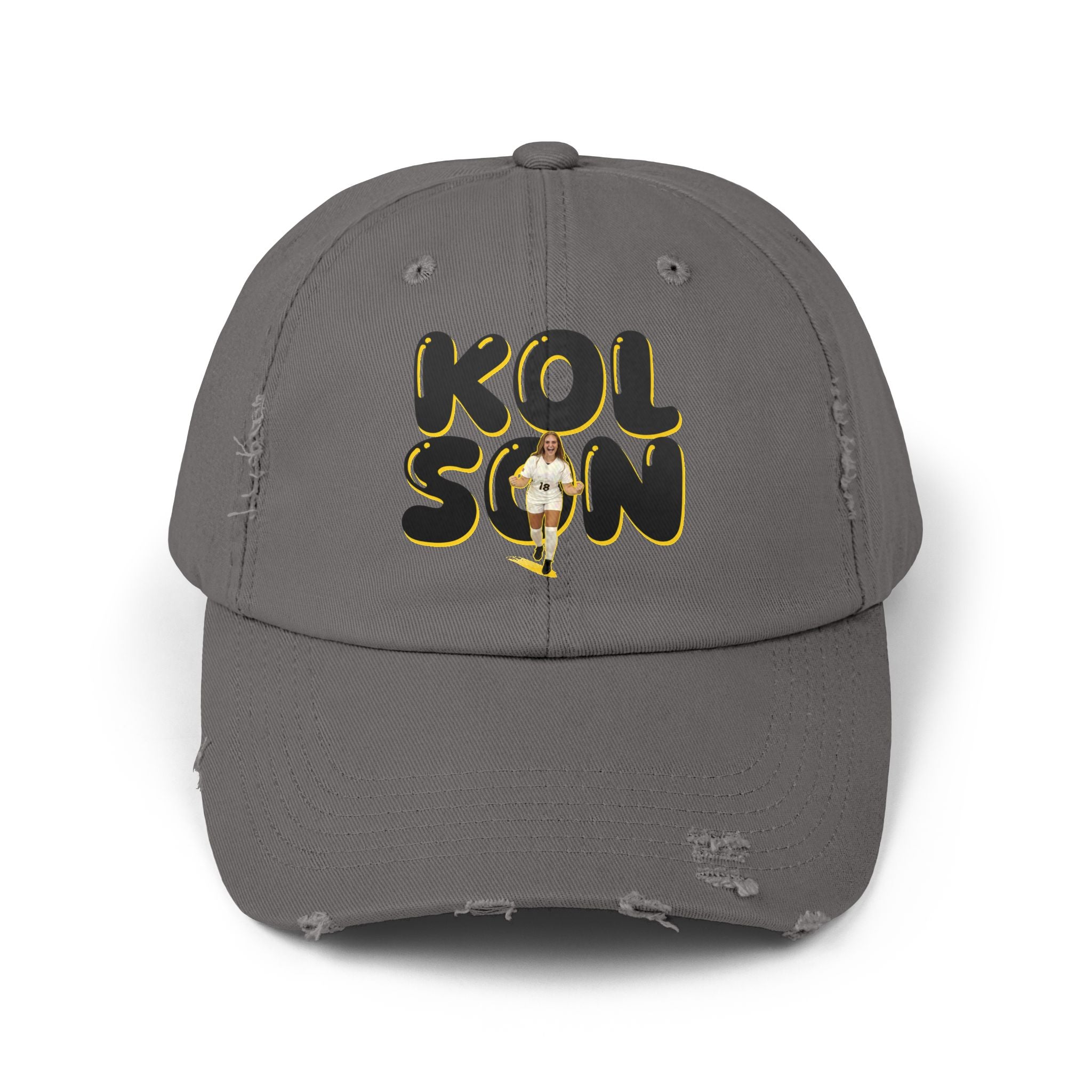 Makenna Kolson Distressed Dad Cap