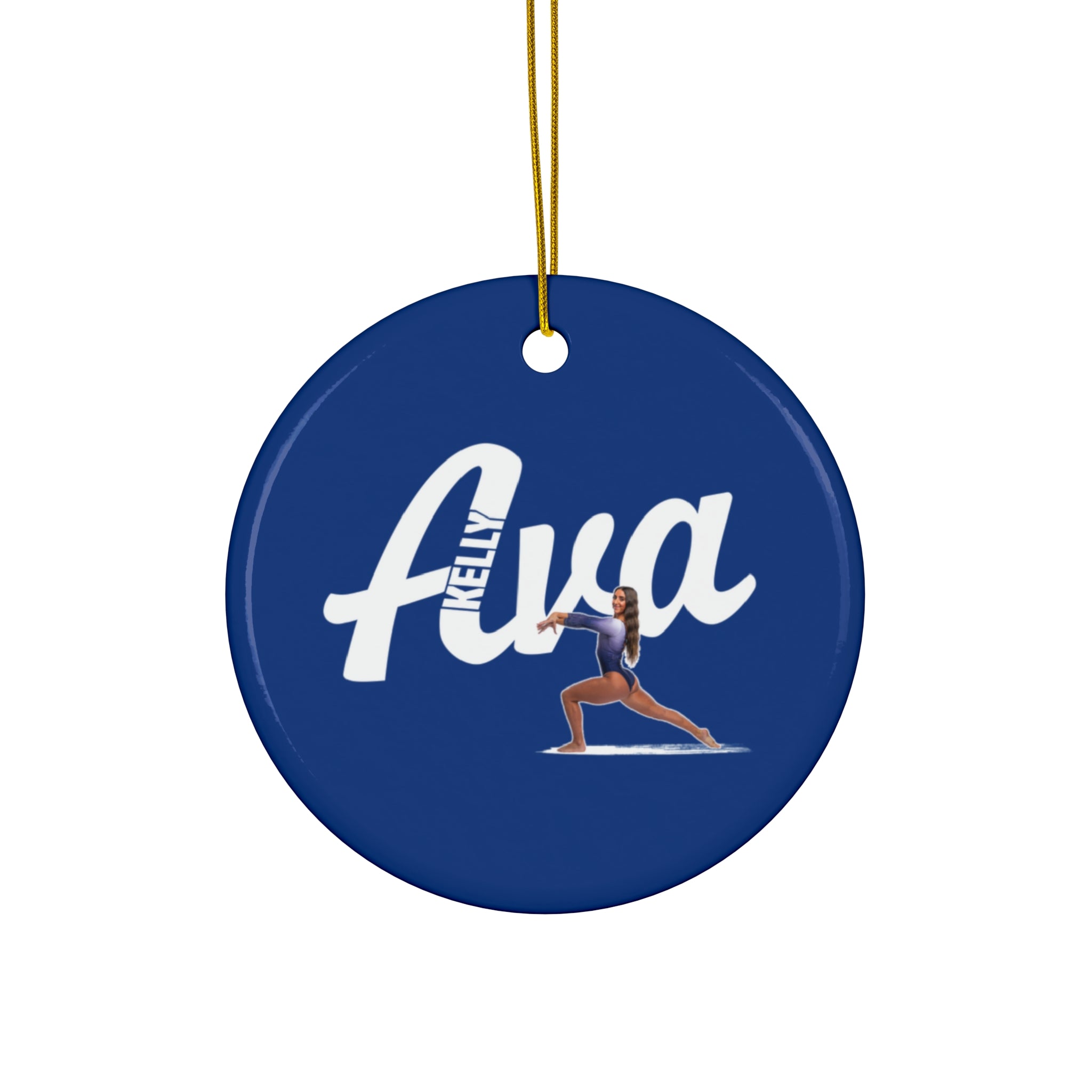 Ava Kelly Ceramic Ornament