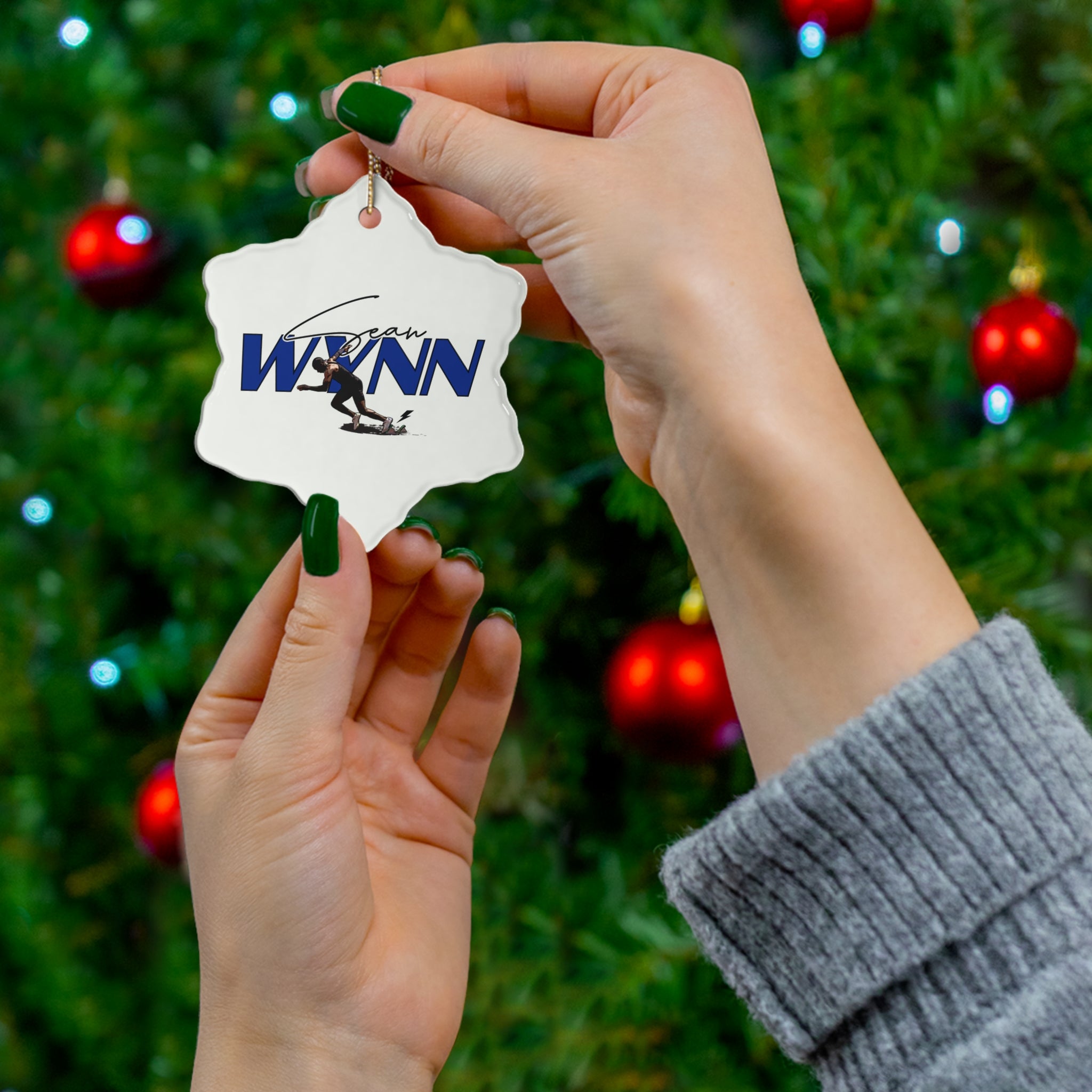 Sean Wynn Ceramic Ornament