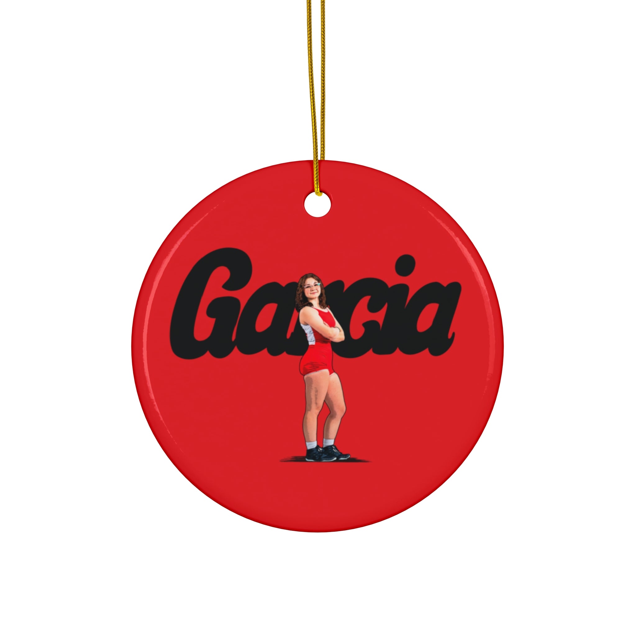 Alexa Garcia Ceramic Ornament