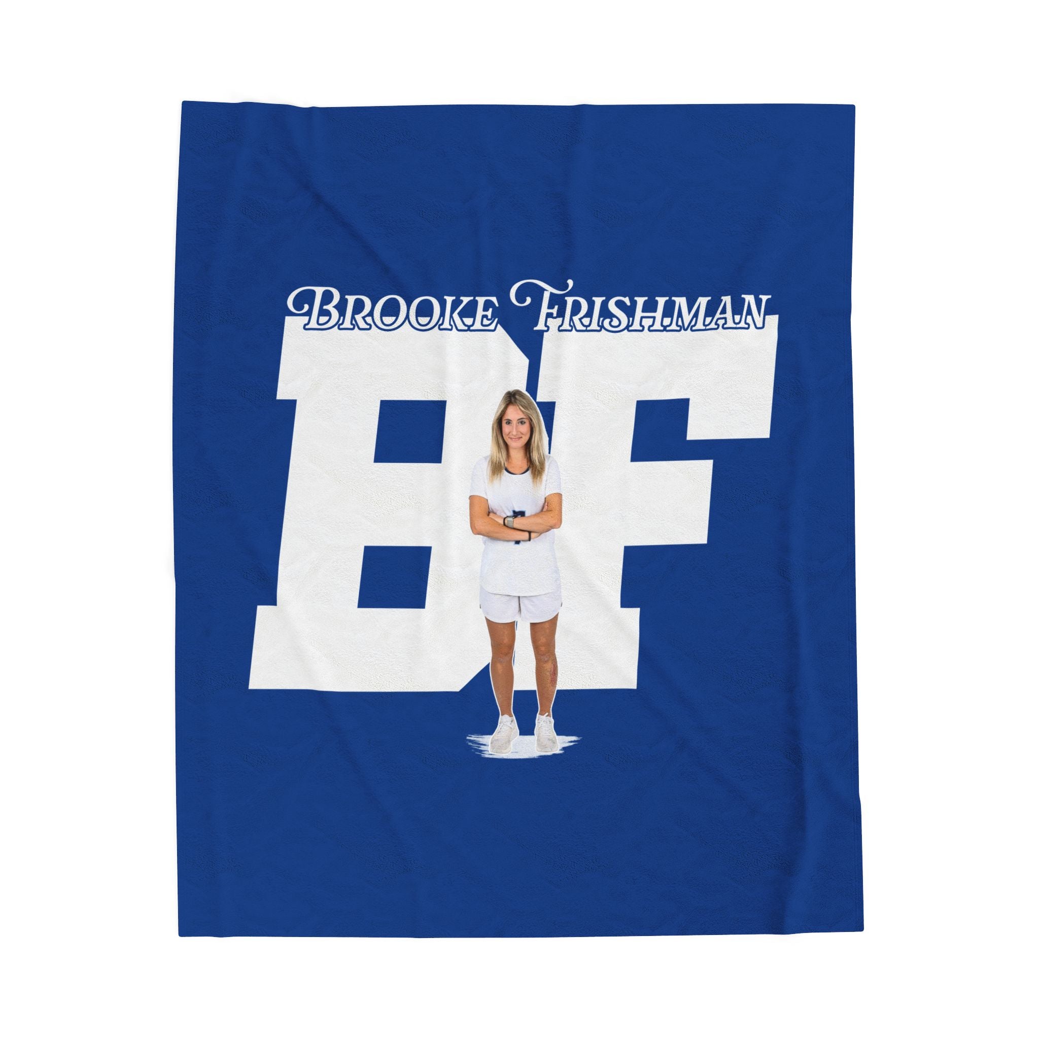 Brooke Frishman Velveteen Plush Blanket