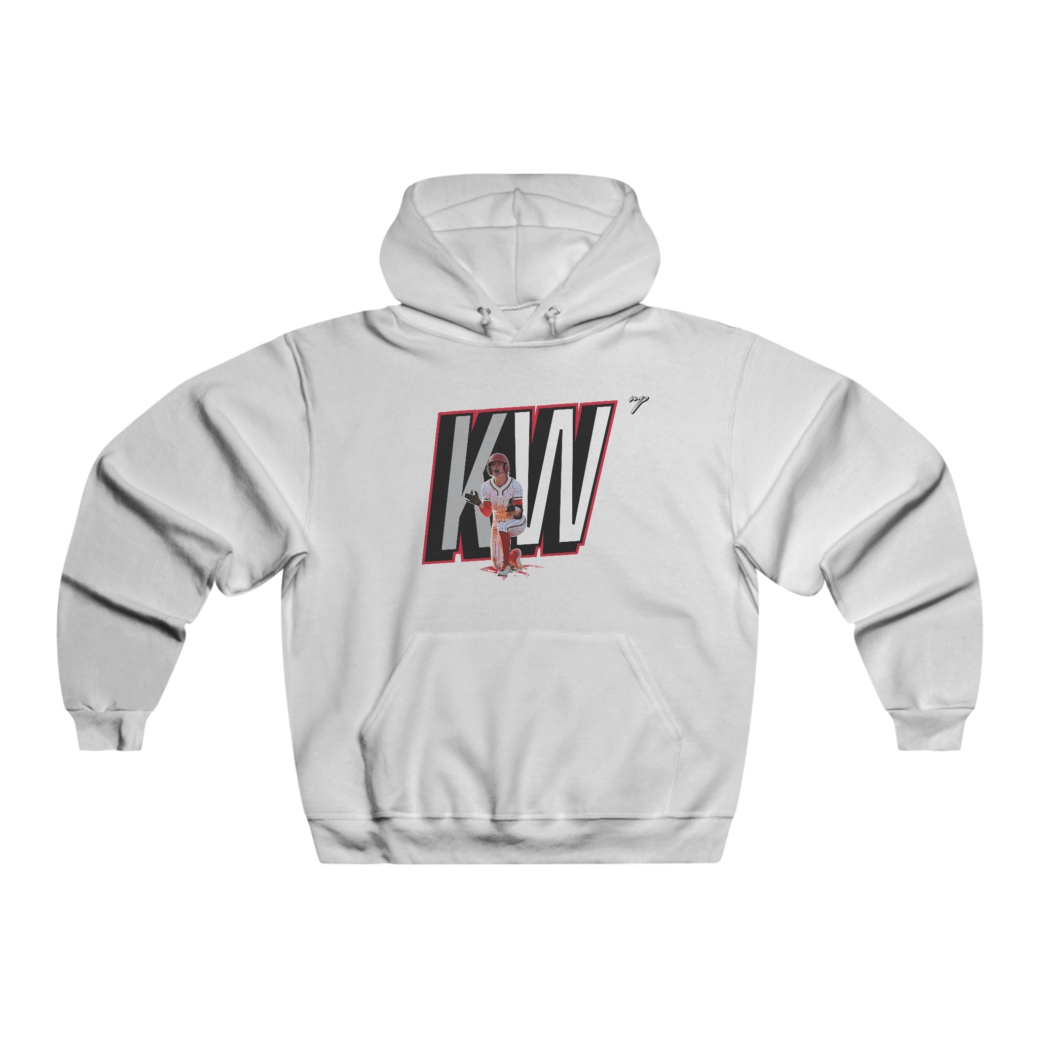 Kendle White Vintage Hoodie