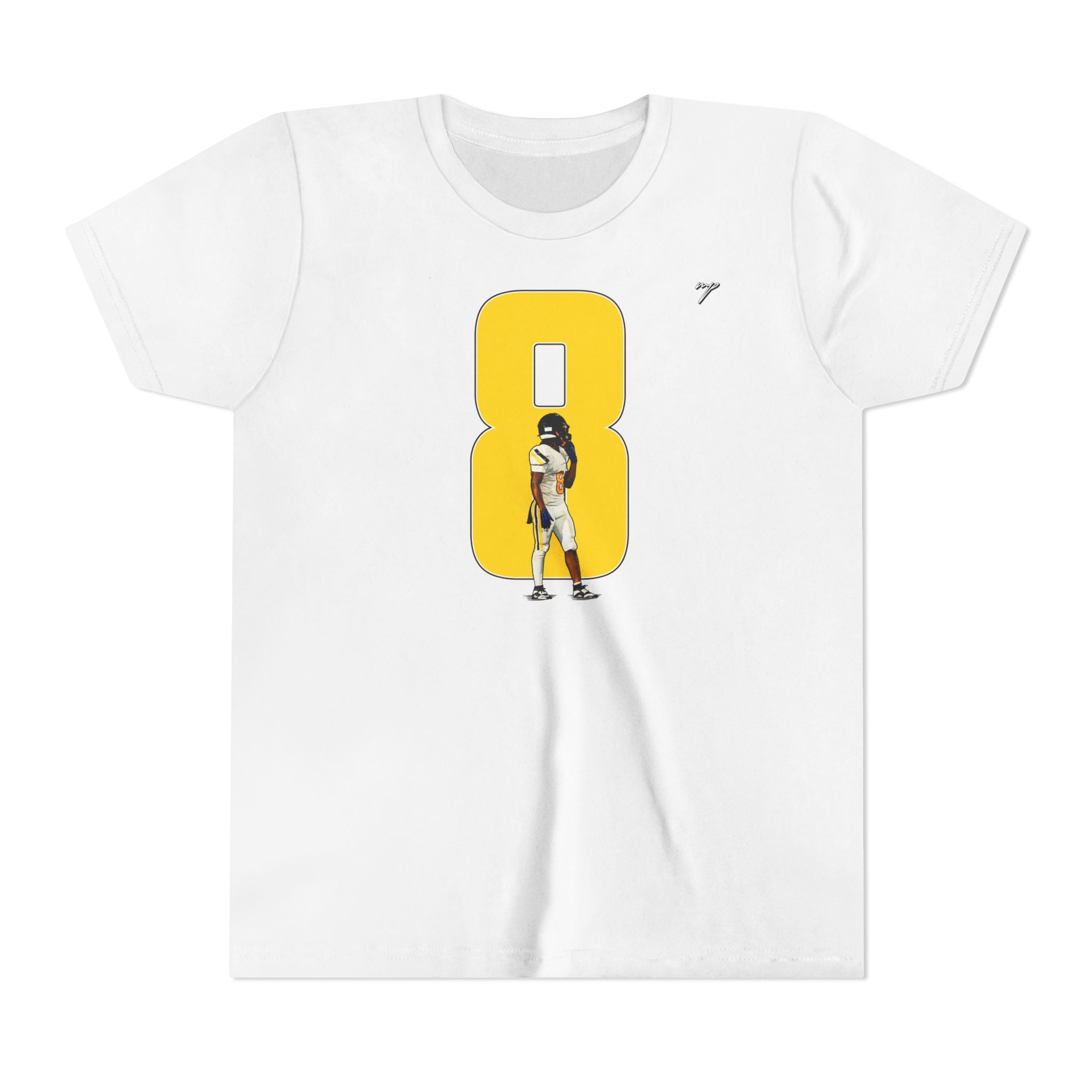 Nasir White YOUTH Graphic Tee