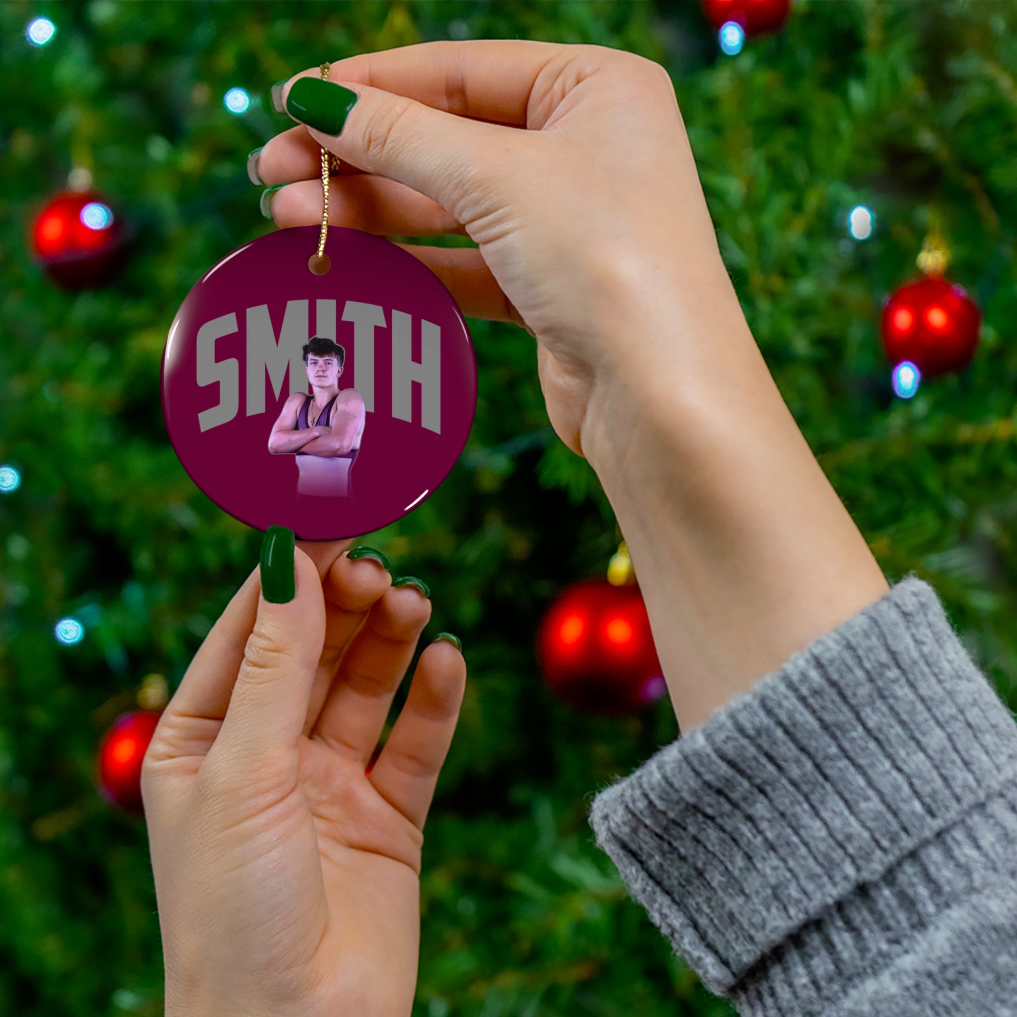 Chase Smith Ceramic Ornament