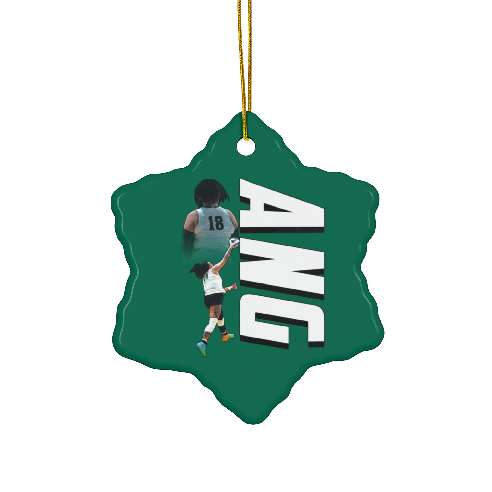Angelina Steiger Ceramic Ornament
