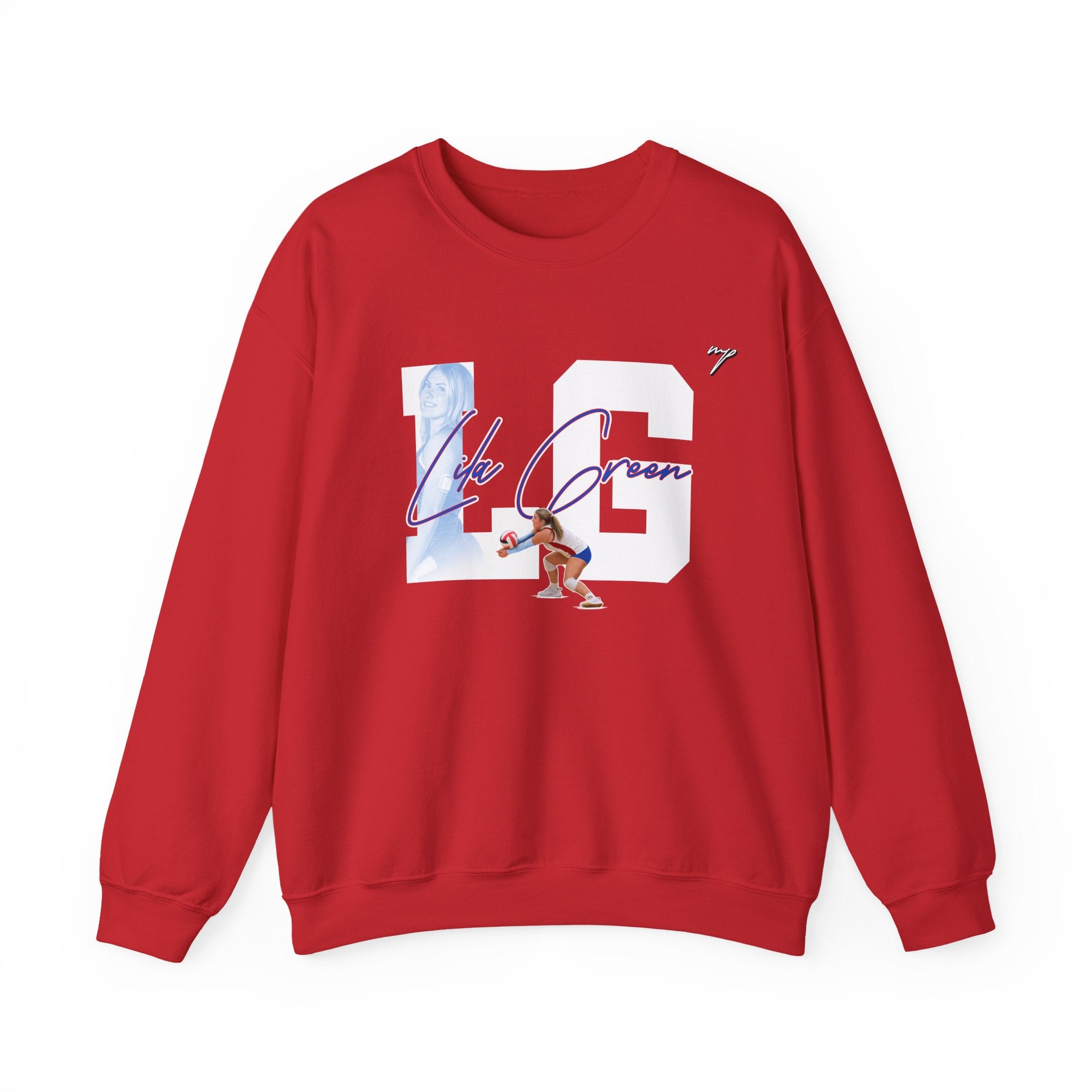 Lila Green Crewneck